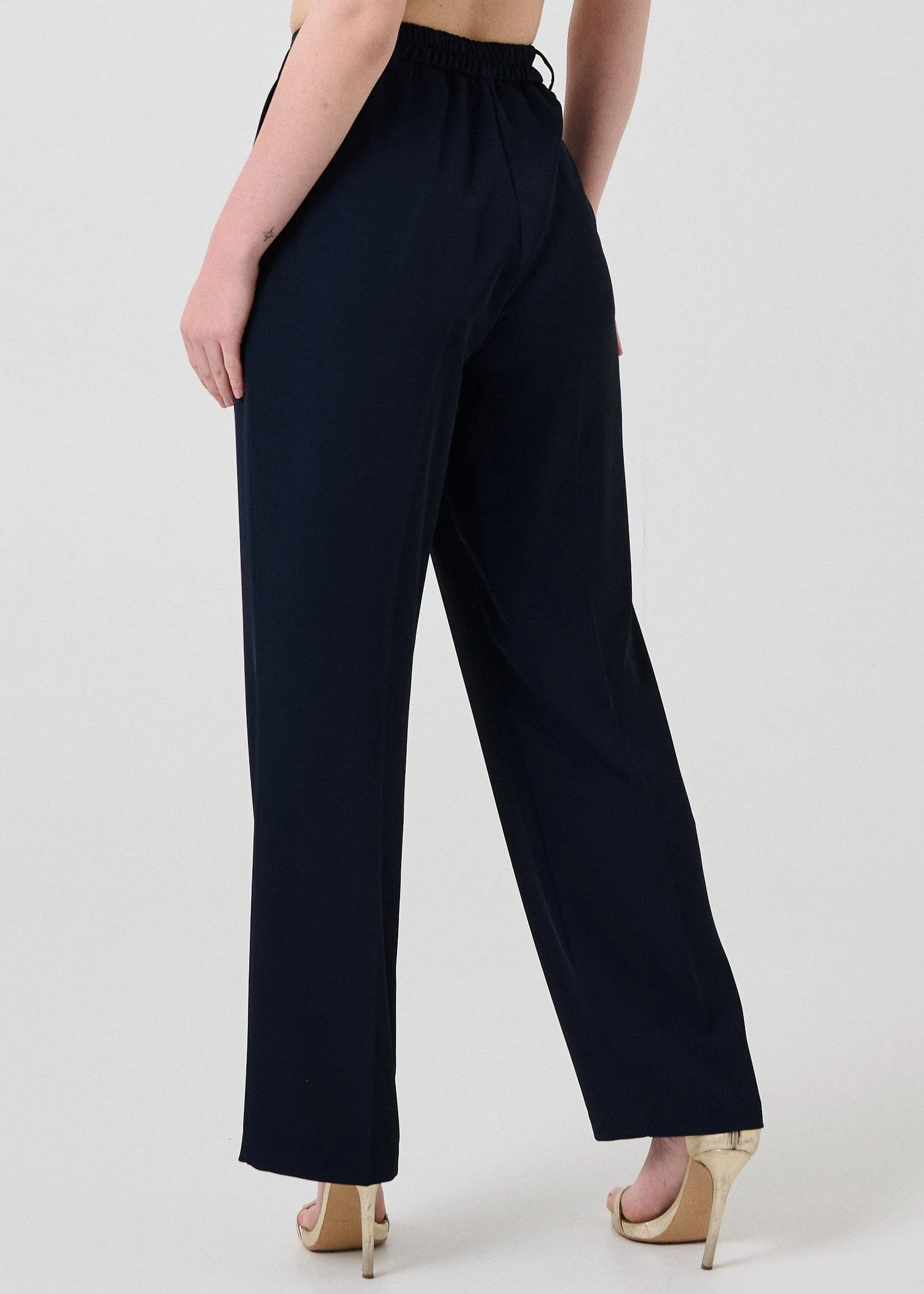 Pantalone con pinces Armoire blu - Image 3