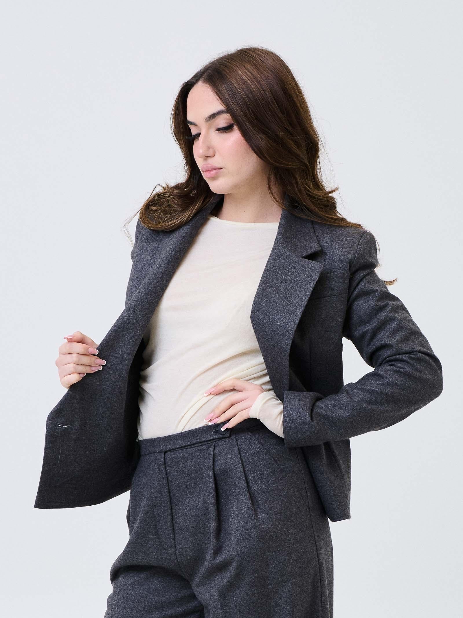 Blazer corto Armoire grigio antracite - Image 2