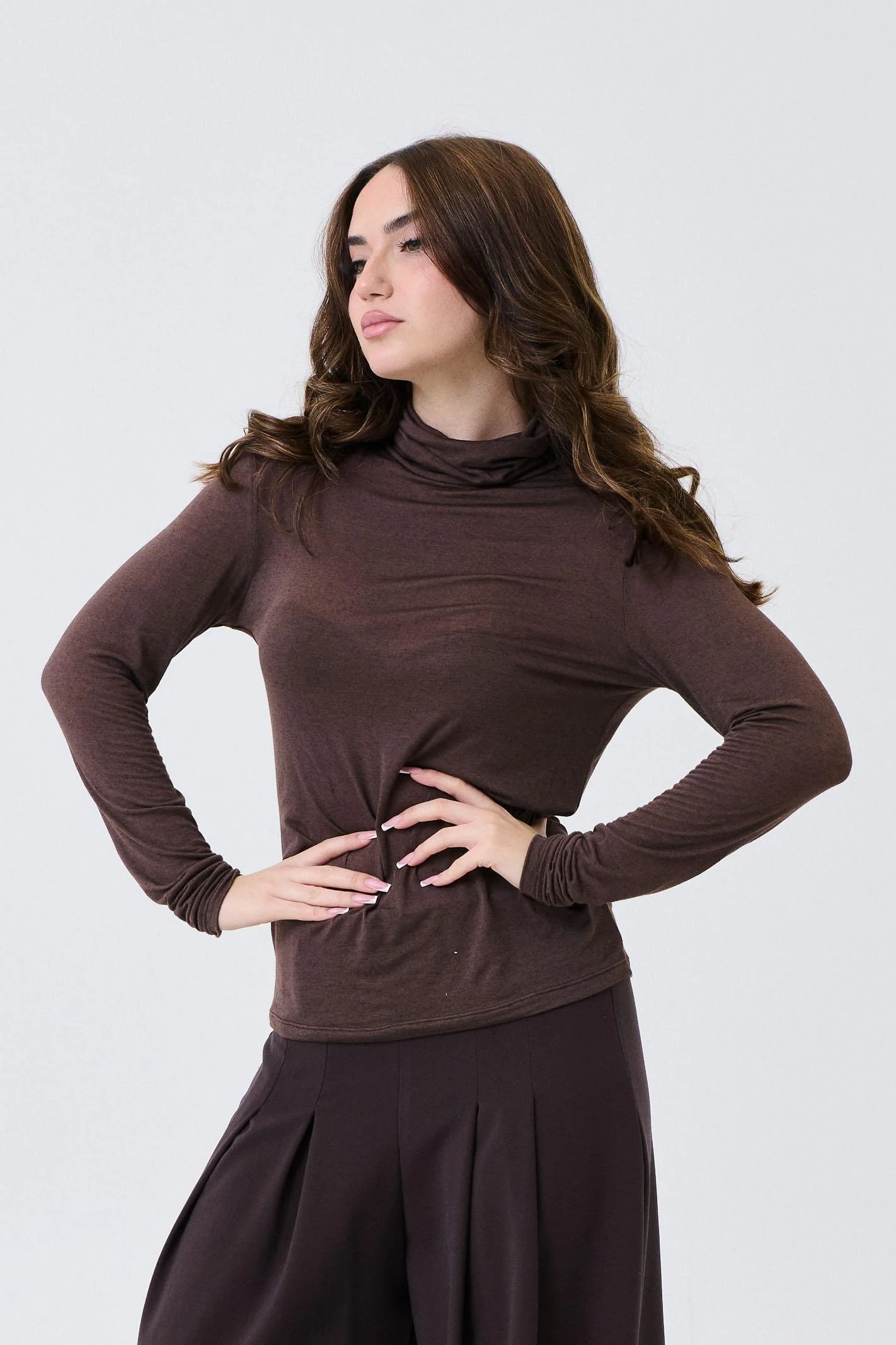 Maglia a collo alto Armoire moro - Image 2