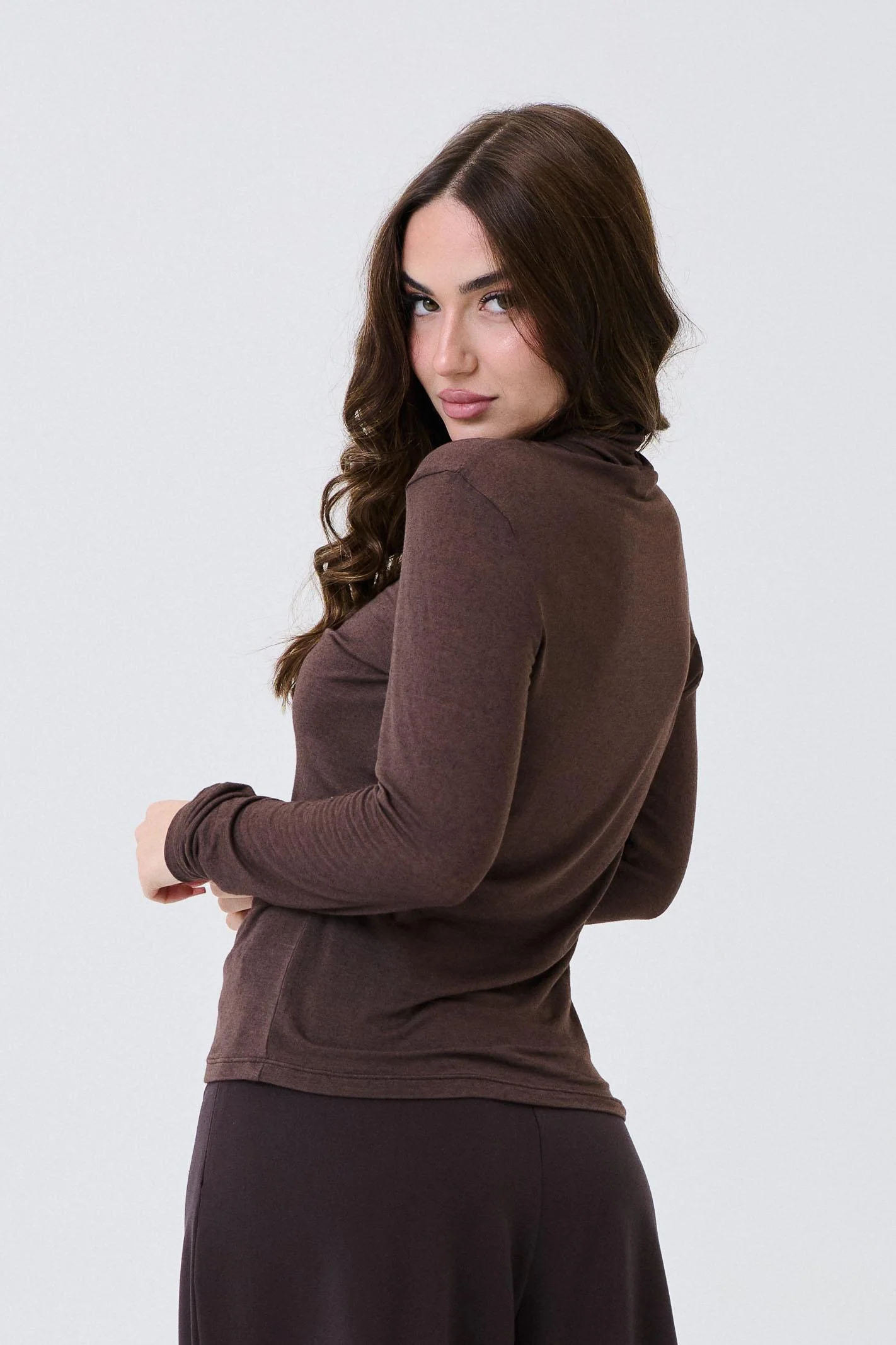 Maglia a collo alto Armoire moro - Image 3