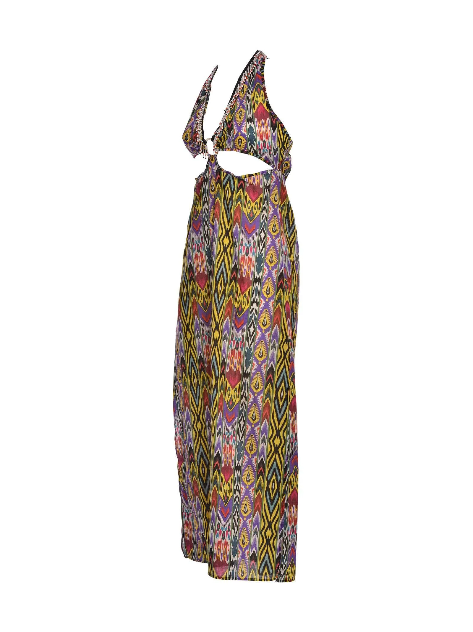Abito lungo fantasia posh ikat - Image 2
