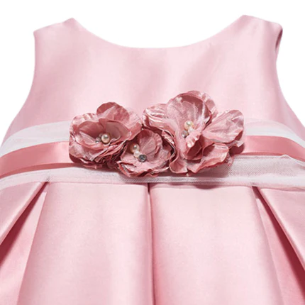 Abito Abel & Lula rosa con fiori applicati - Image 3