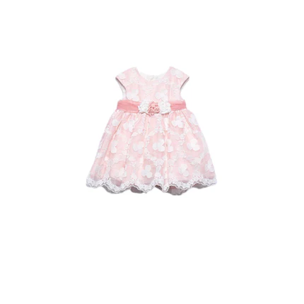 Abito Abel & Lula rosa in pizzo floreale