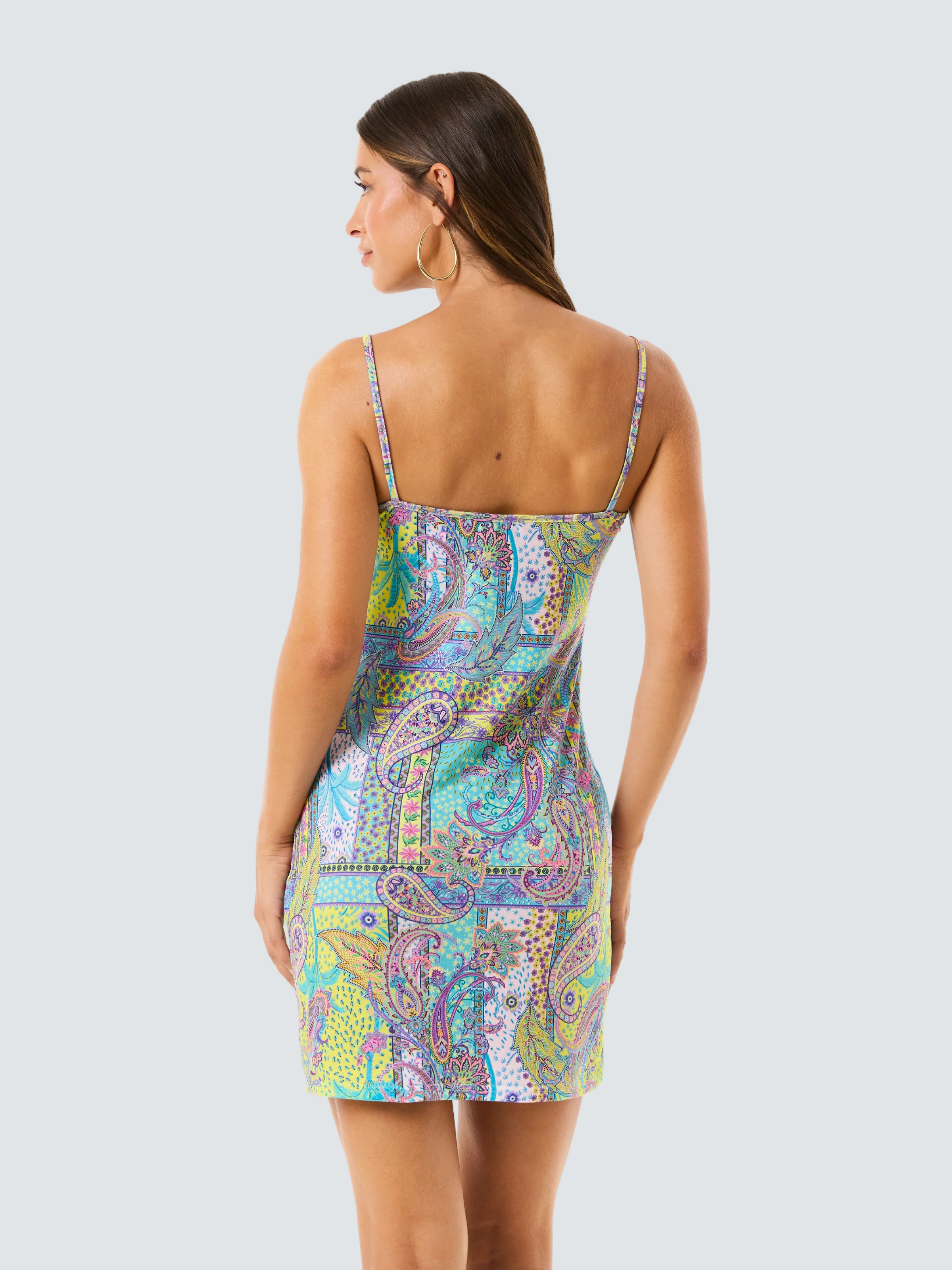 Abito corto 4Giveness multicolor paisley - Image 2