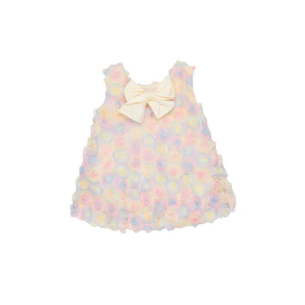 Abito floreale Miss Grant multicolor in tulle - Image 2
