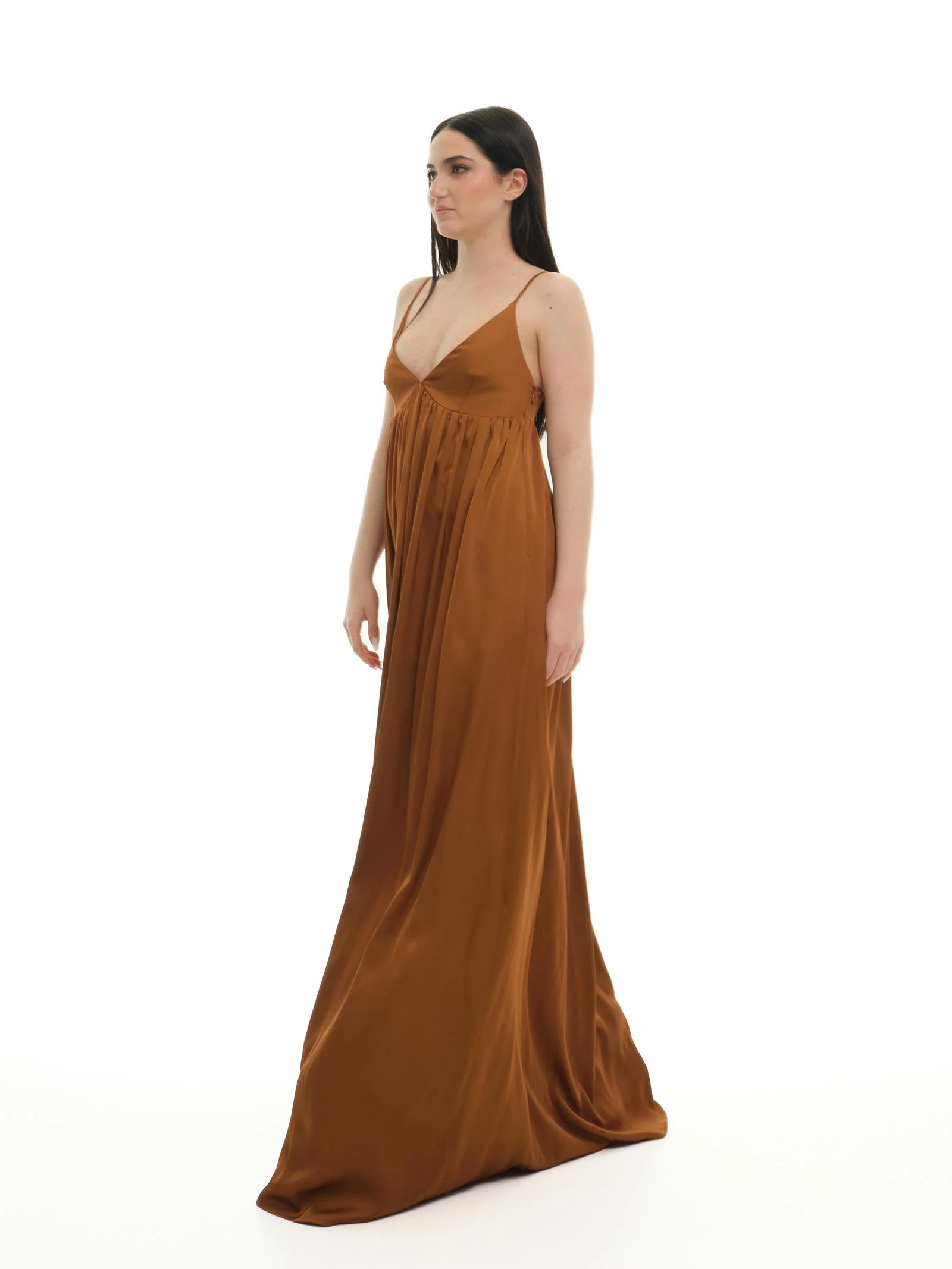 Abito lungo Silence Limited "Victory" bronzo - Image 2