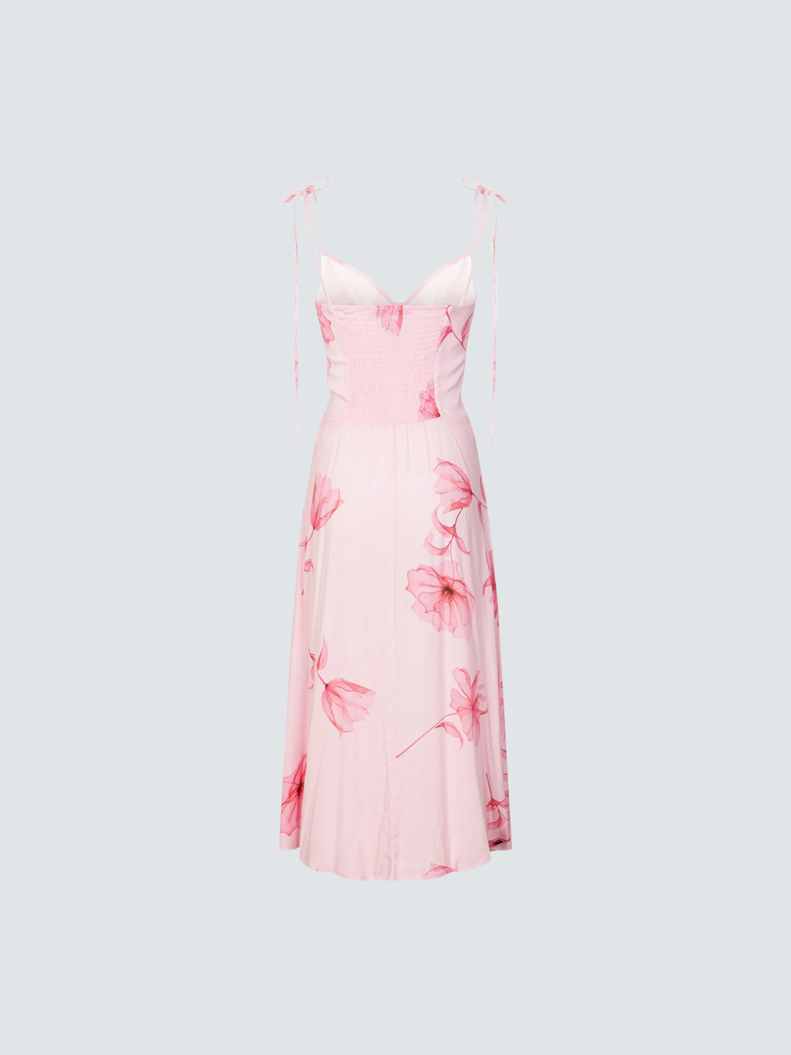 Abito midi "Priscilla" Mar De Margaritas rosa con rouge - Image 2