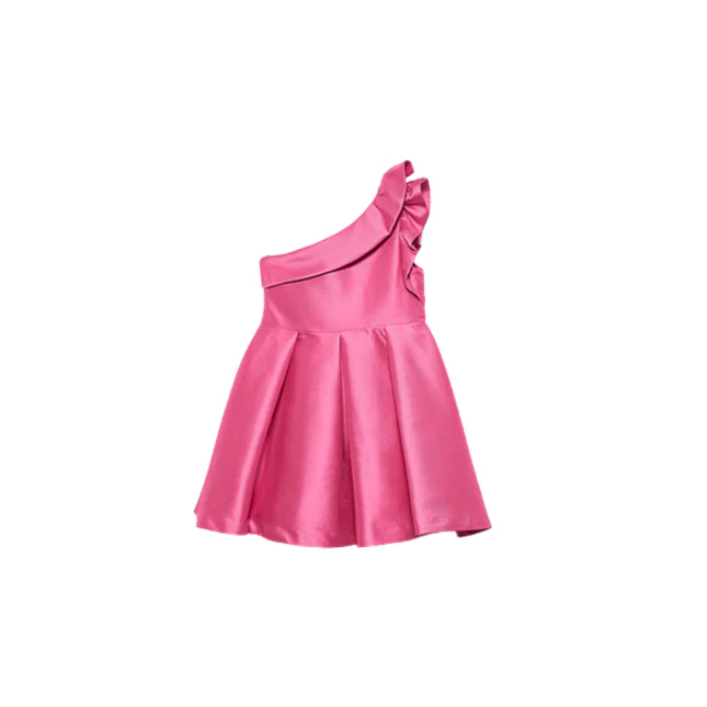 Abito monospalla Abel & Lula fucsia satianto - Image 2