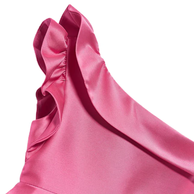 Abito monospalla Abel & Lula fucsia satianto - Image 3