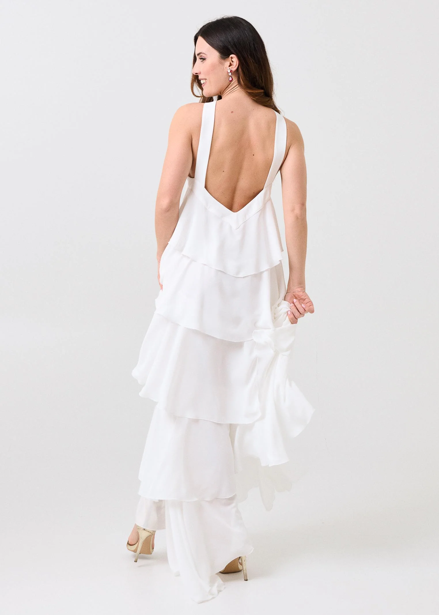 Abito "new lilly" Silence Limited bianco - Image 3