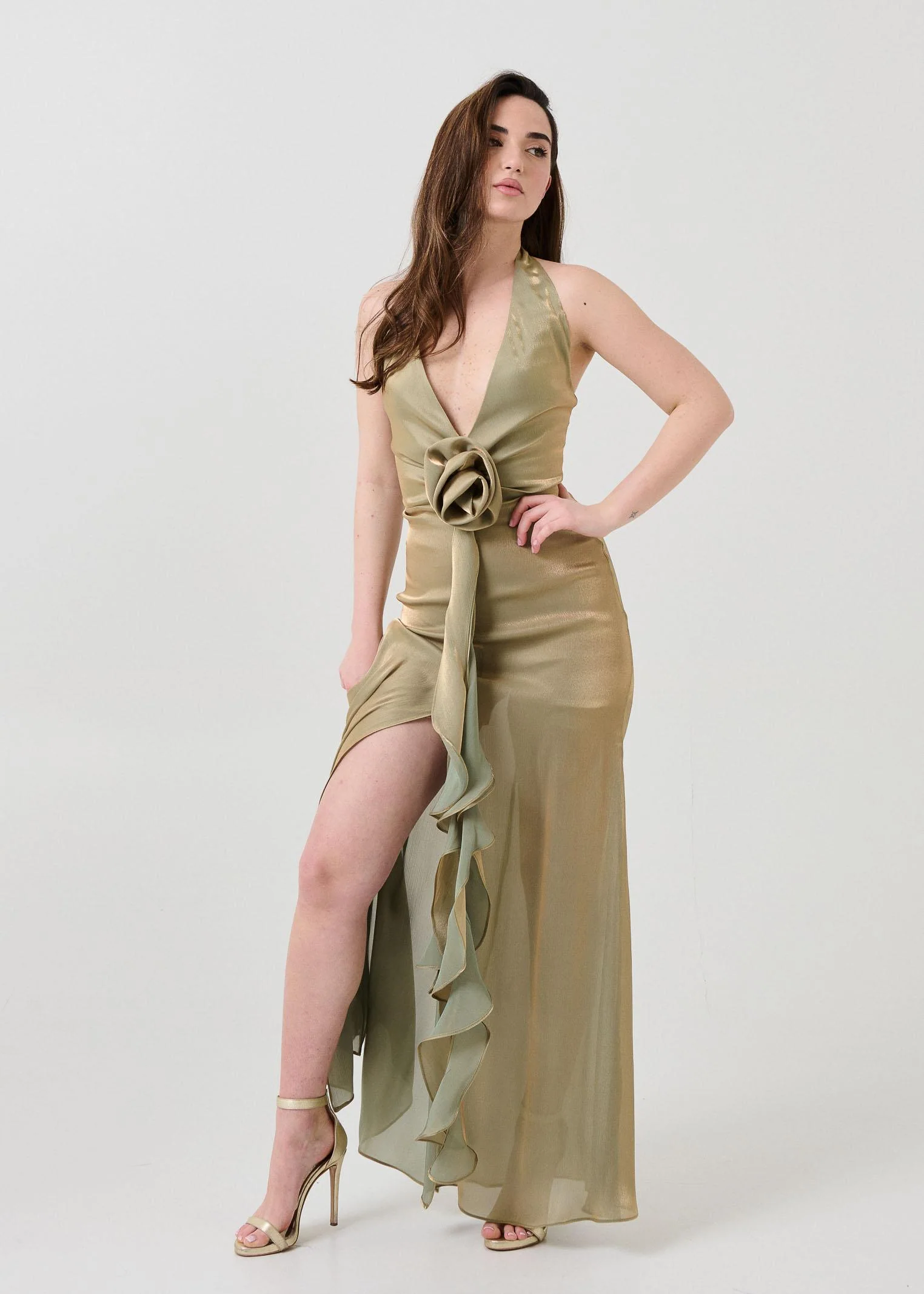 Abito "Rosabelle" Silence Limited verde