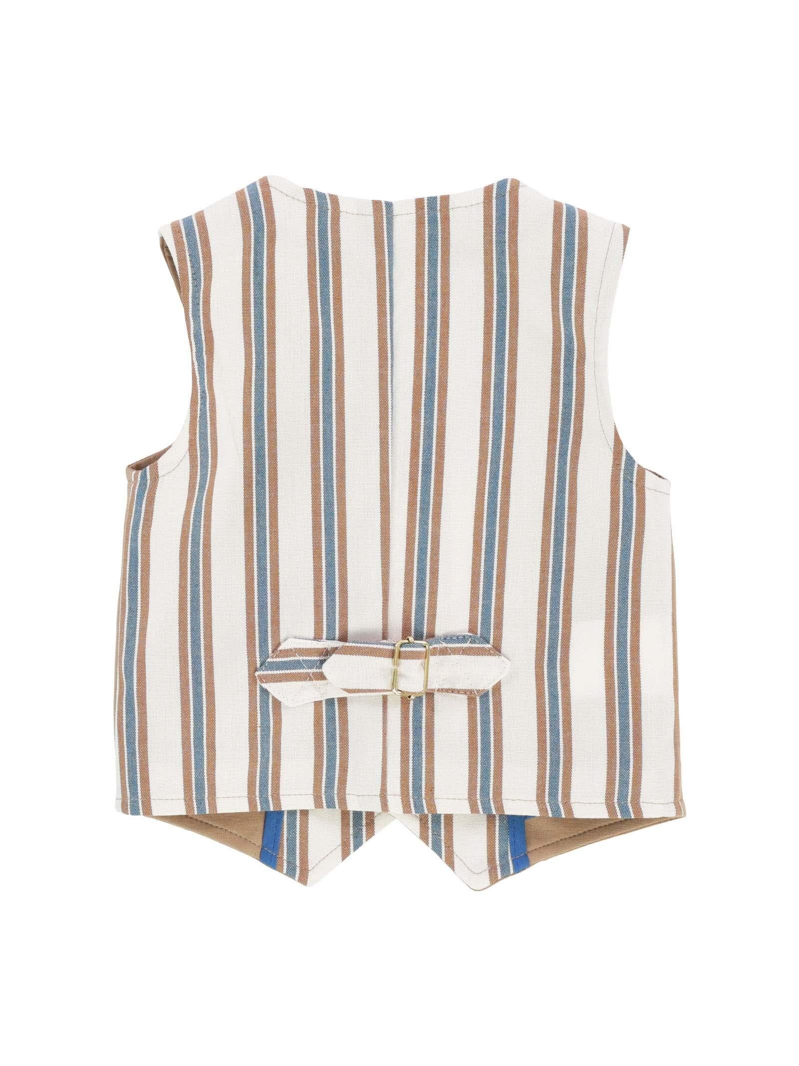 Gilet beige monopetto - Image 2