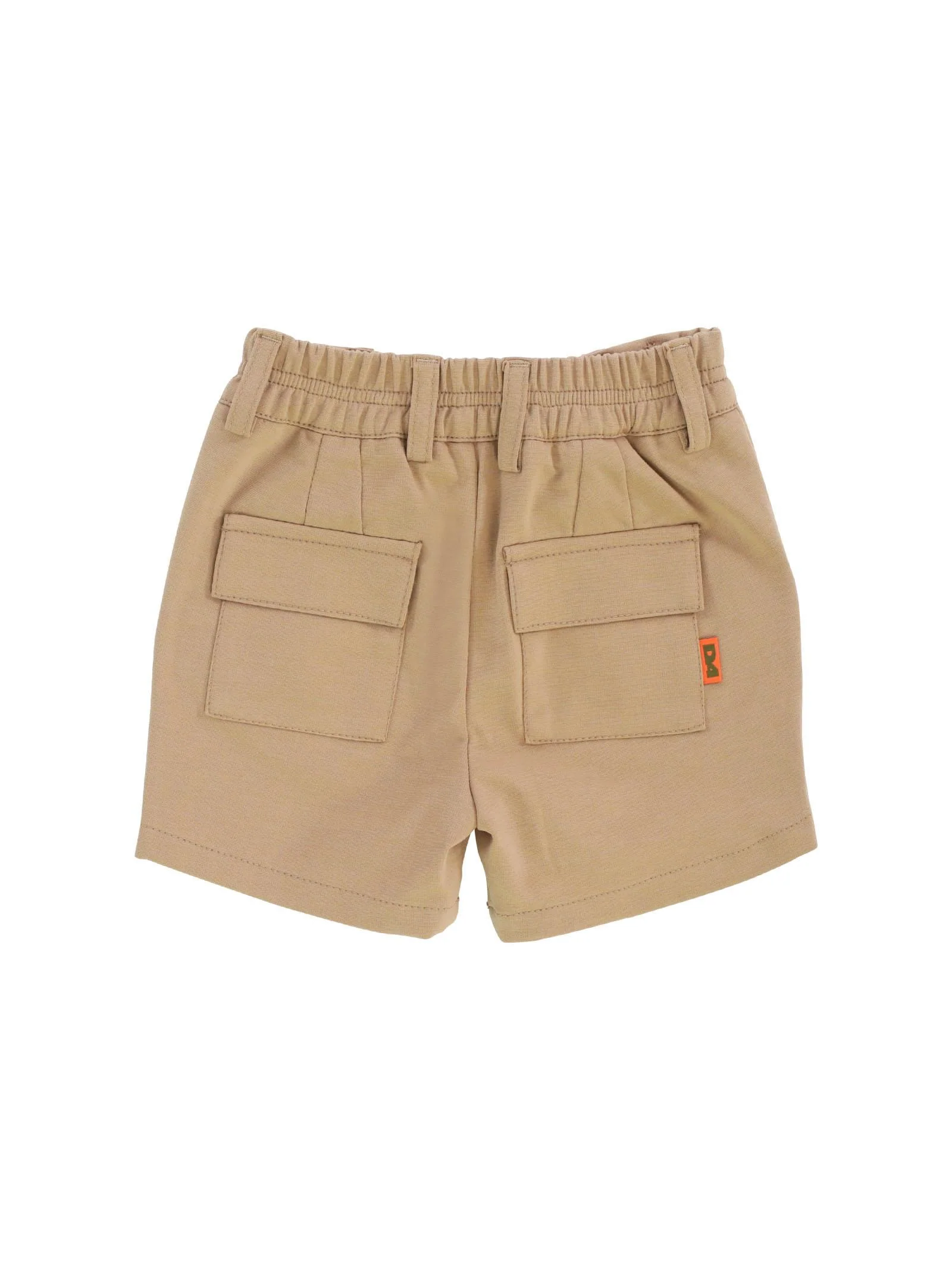 Shorts cammello con coulisse - Image 2