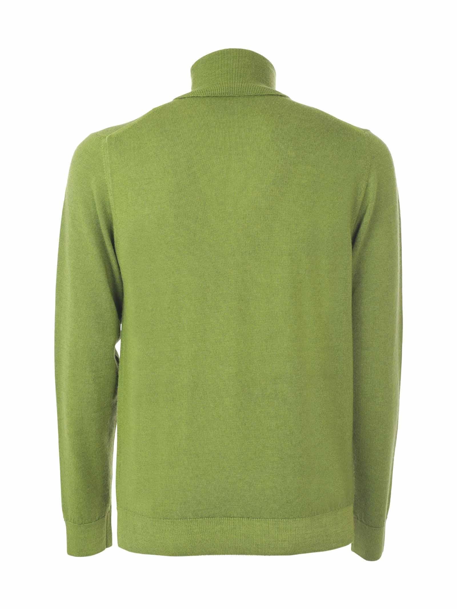 Maglioncino dolcevita verde - Image 3