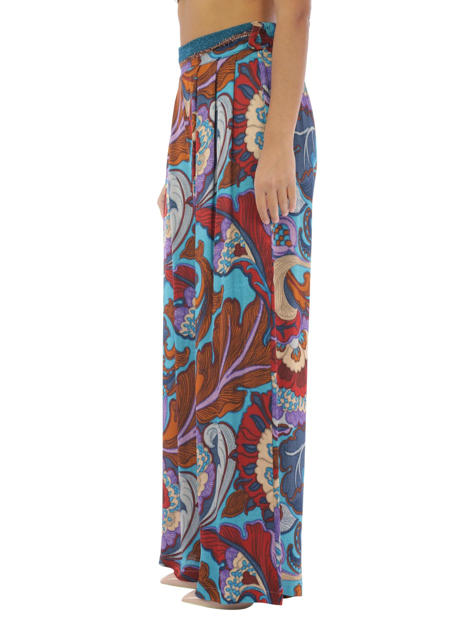 Pantalone a fantasia astratta - Image 2