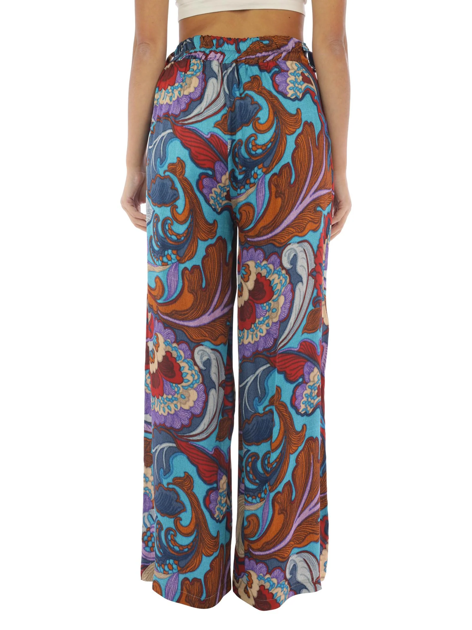 Pantalone a fantasia astratta - Image 3