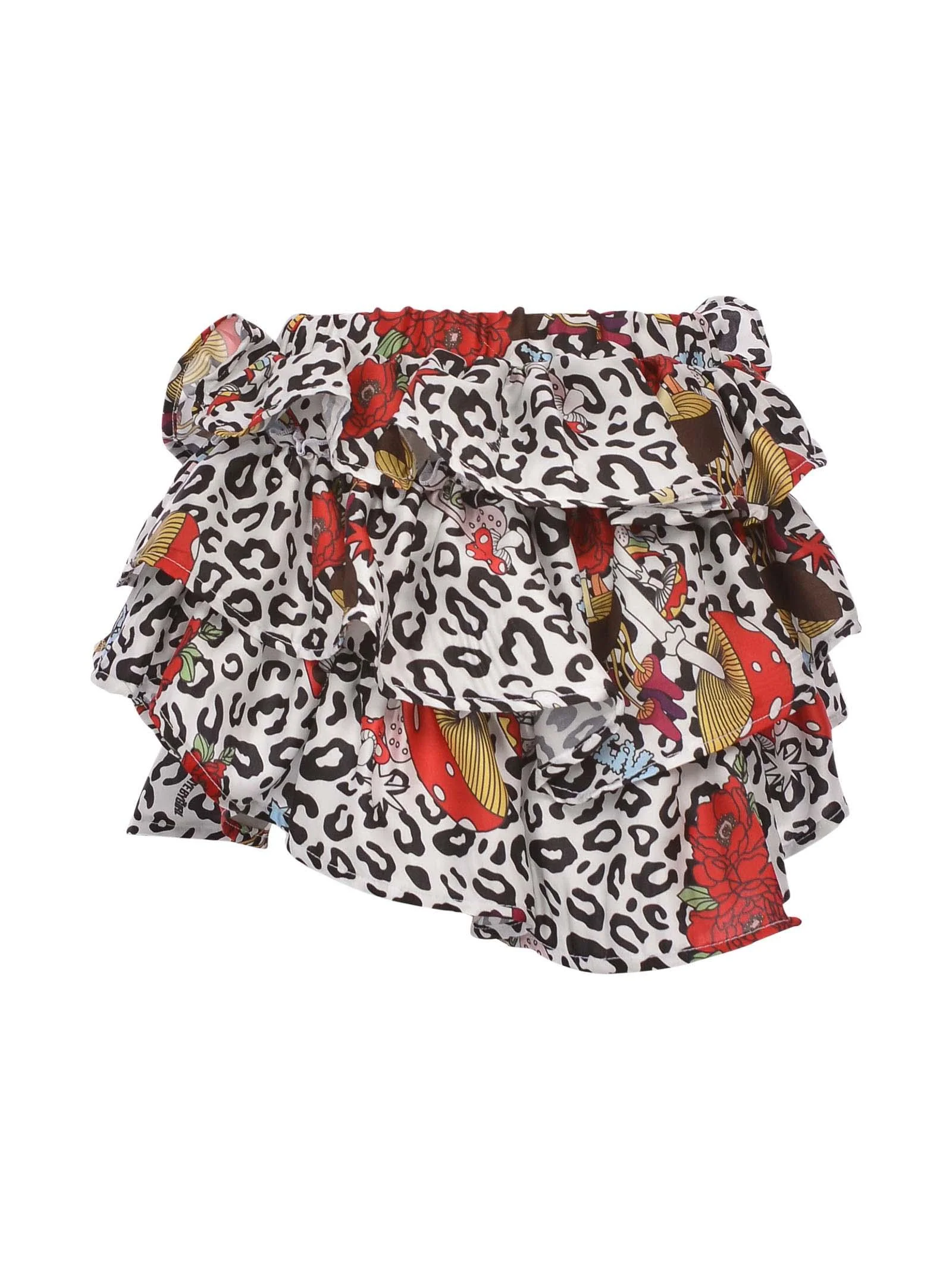 Gonna bianca leopardata rock - Image 3