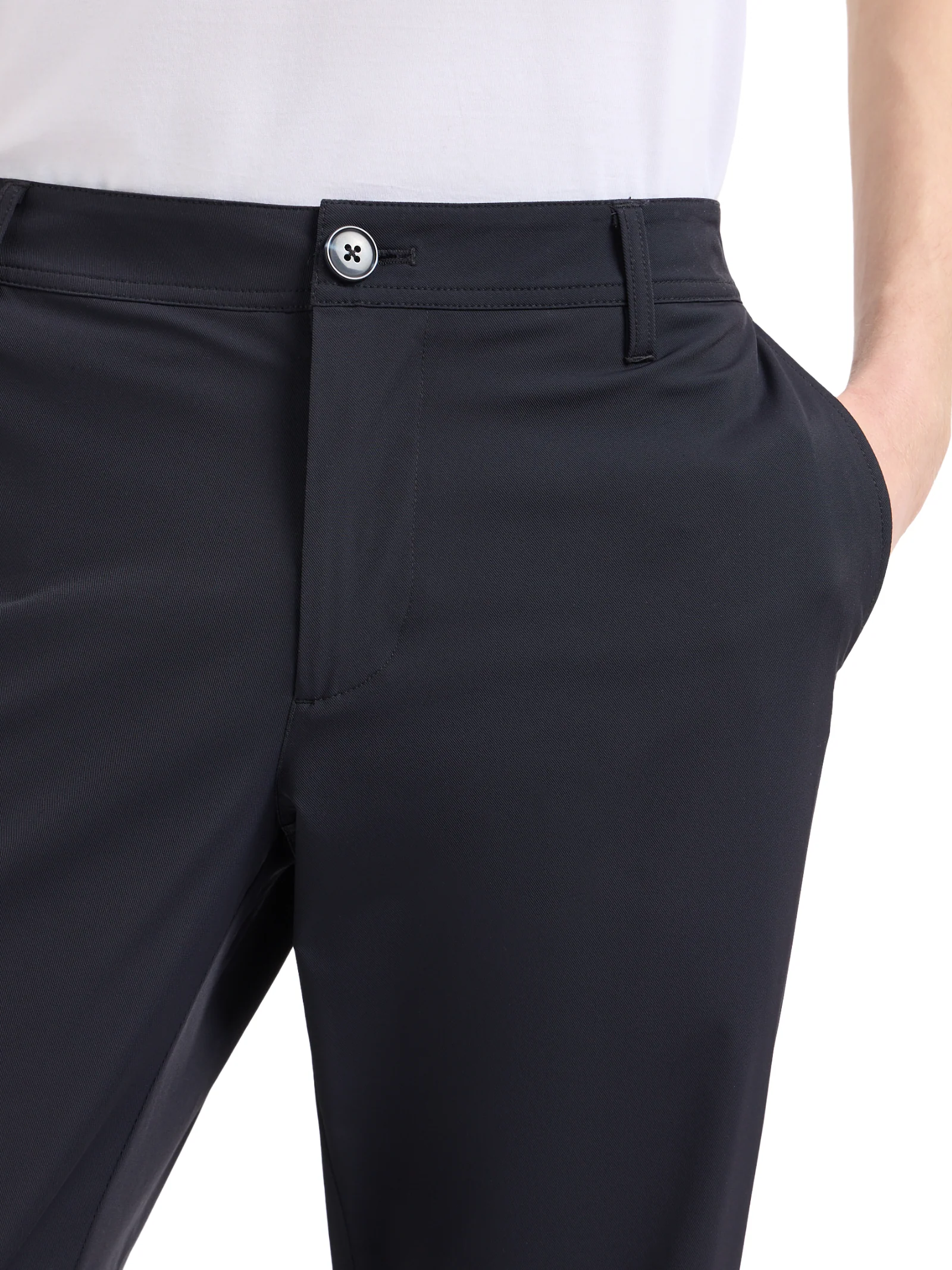 Pantalone slim Armani Exchange blu navy - Image 3