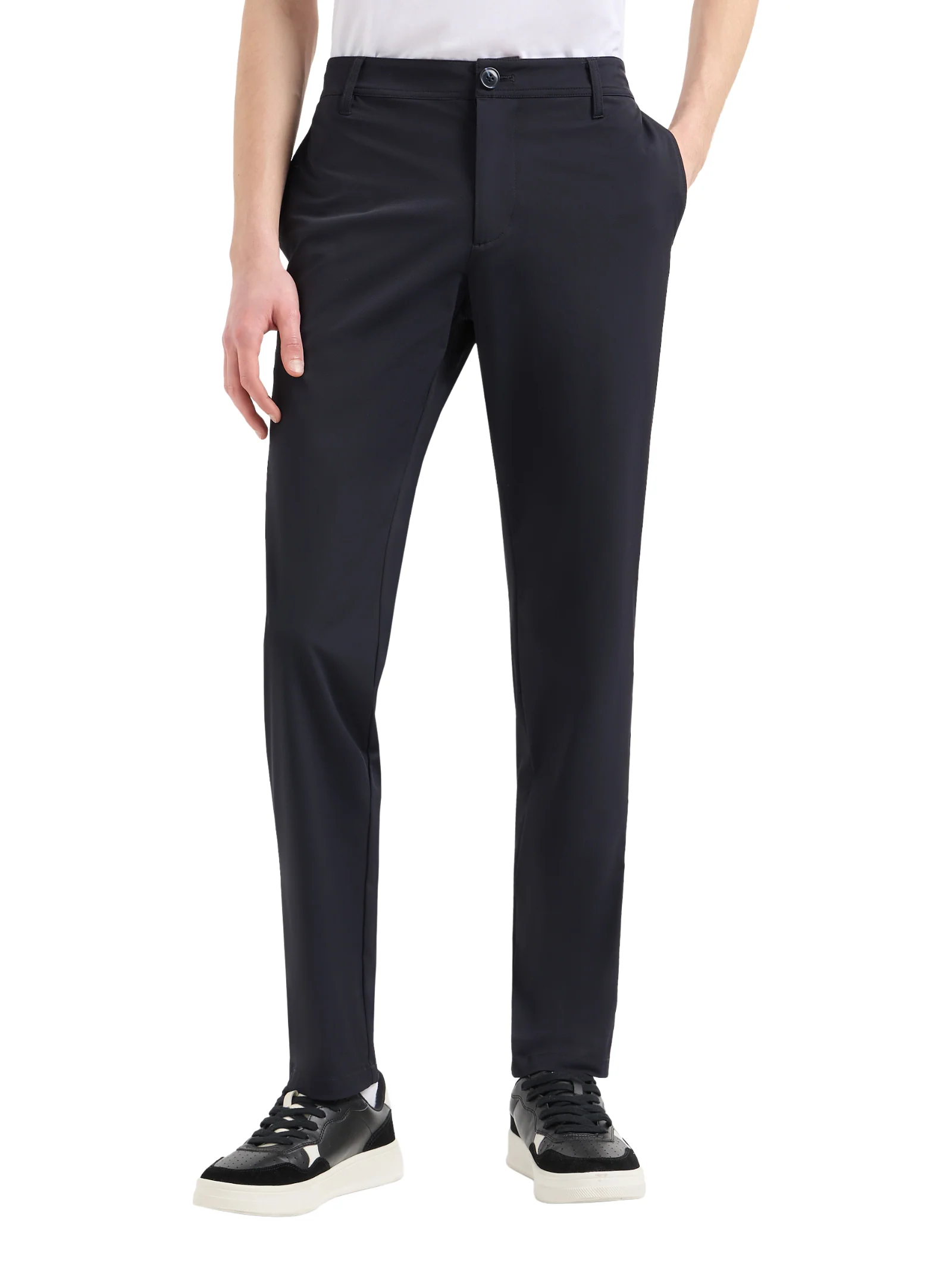 Pantalone slim Armani Exchange blu navy - Image 4