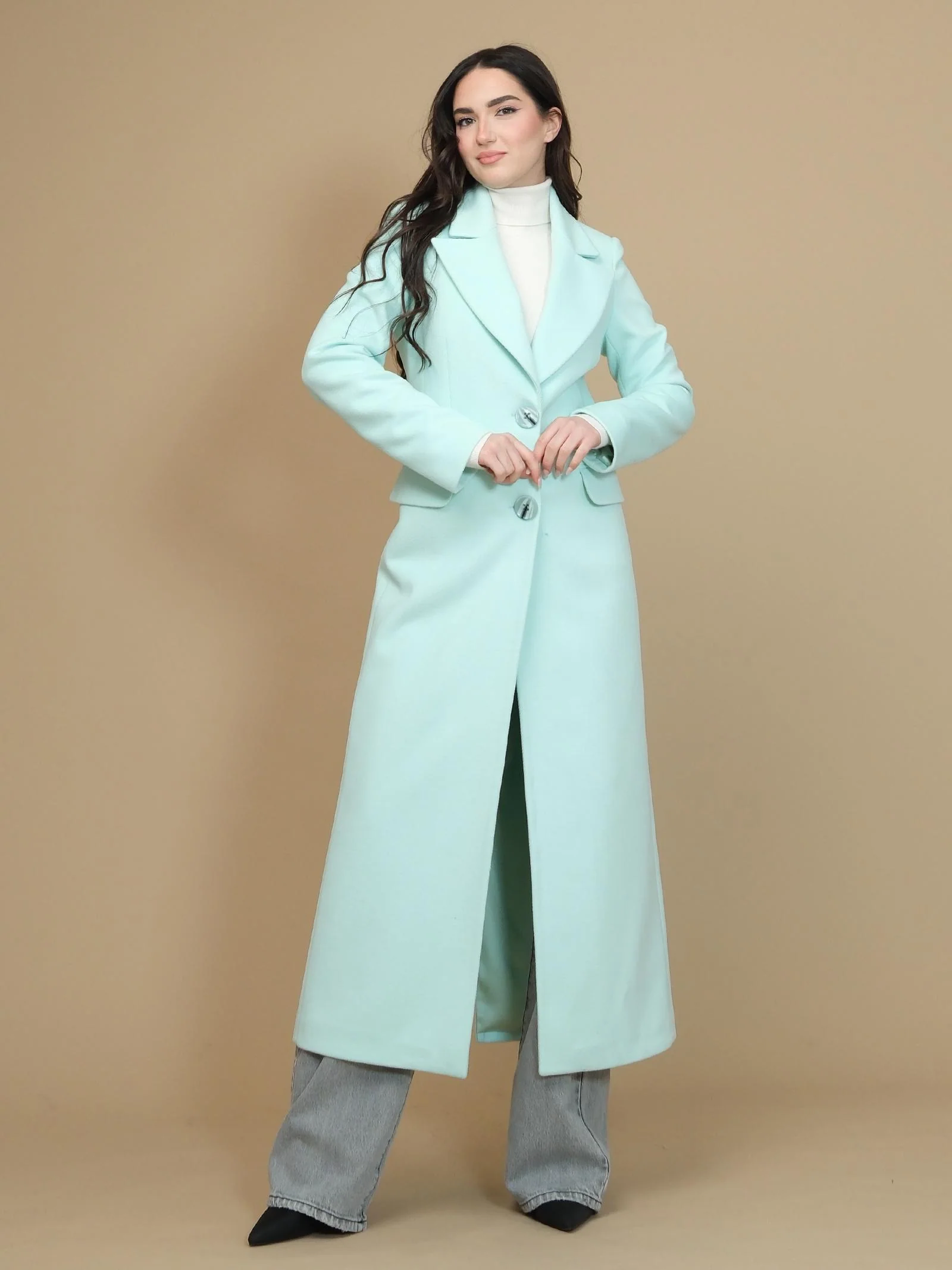 Cappotto "andromeda" Armoire verde acqua