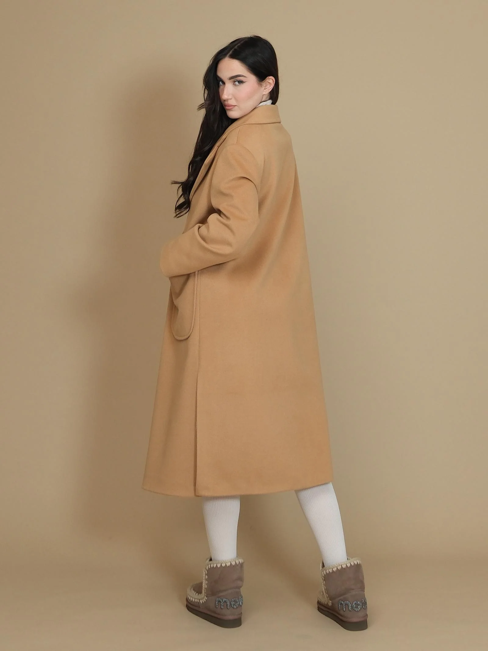 Cappotto "gianna" Armoire cammello - Image 3