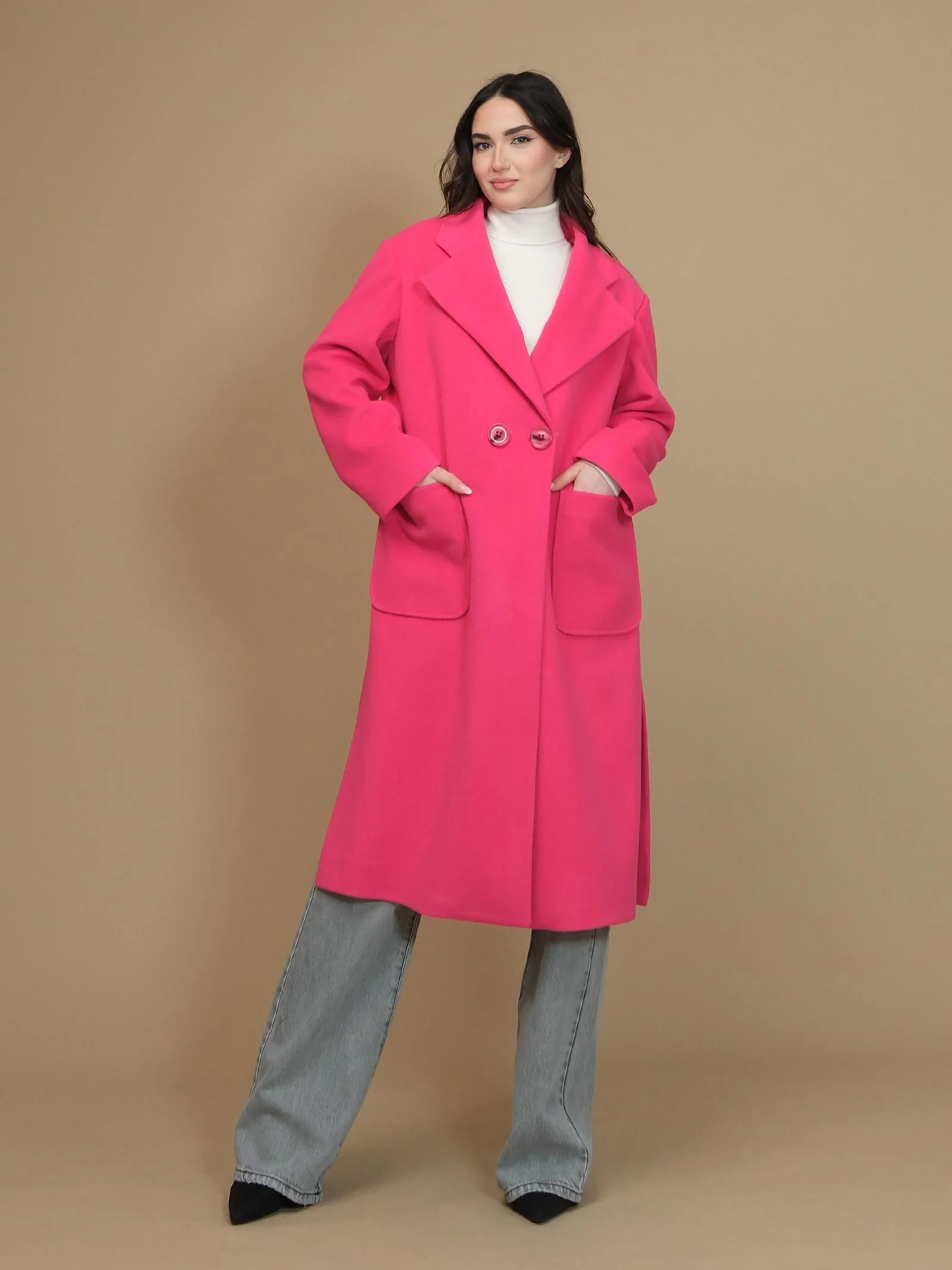 Cappotto "gianna" Armoire fucsia