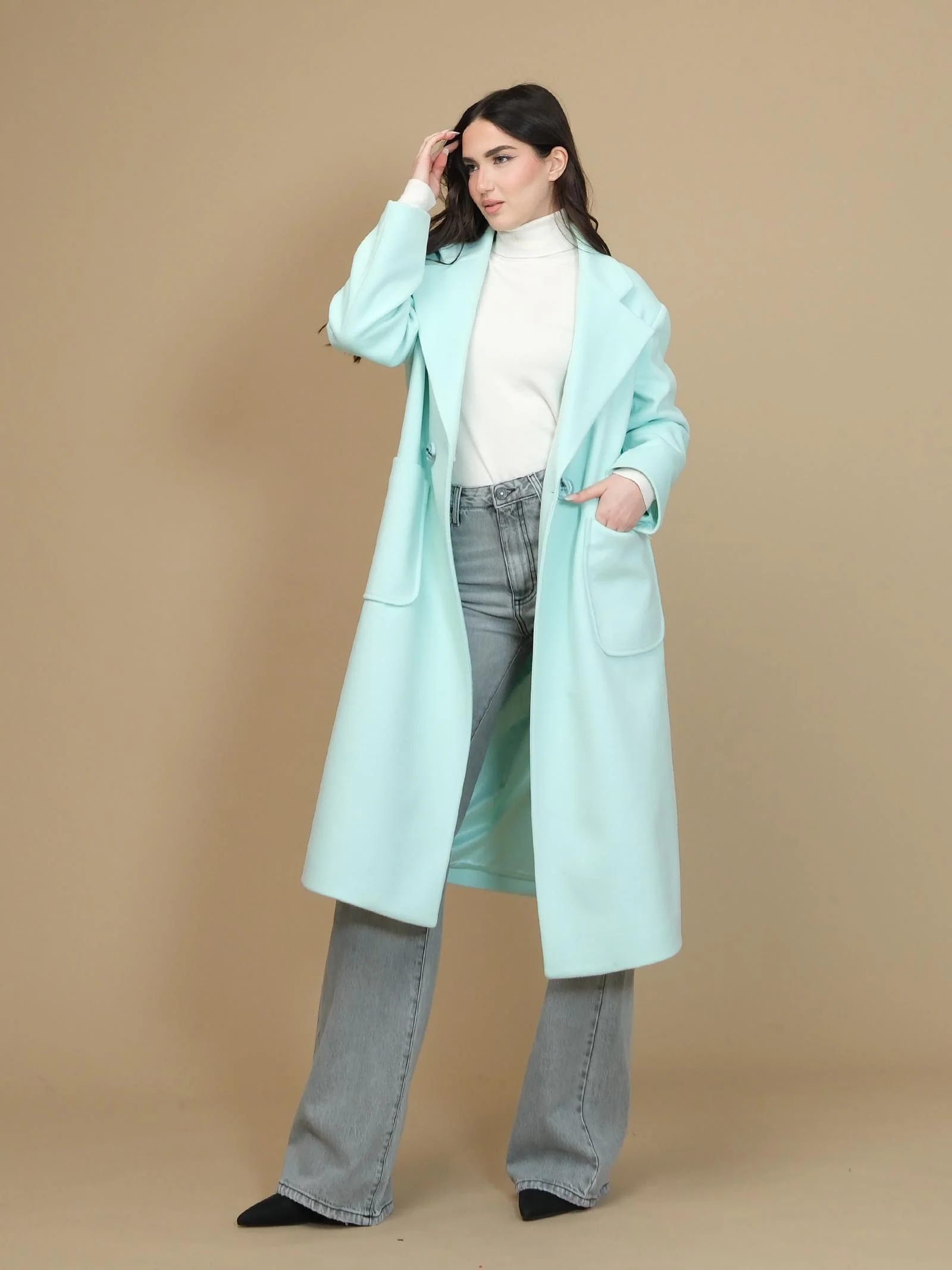 Cappotto "gianna" Armoire verde acqua - Image 2