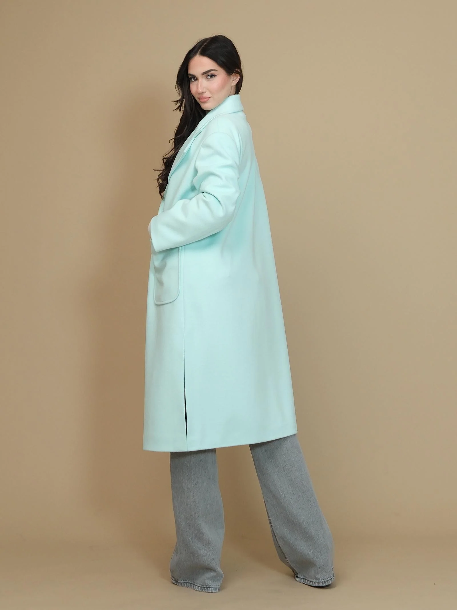 Cappotto "gianna" Armoire verde acqua - Image 3