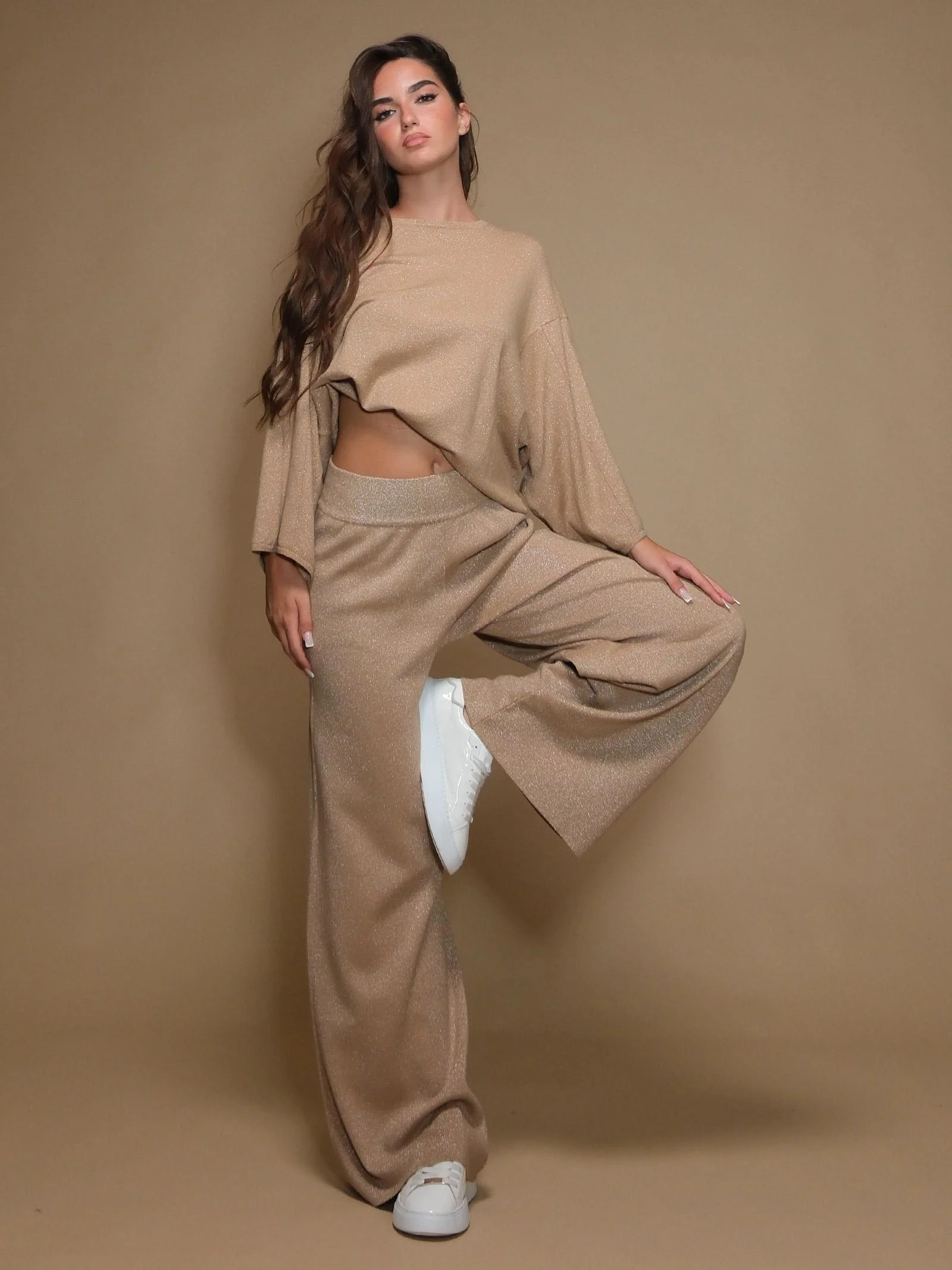 Maglia Armoire lurex mandorla - Image 4