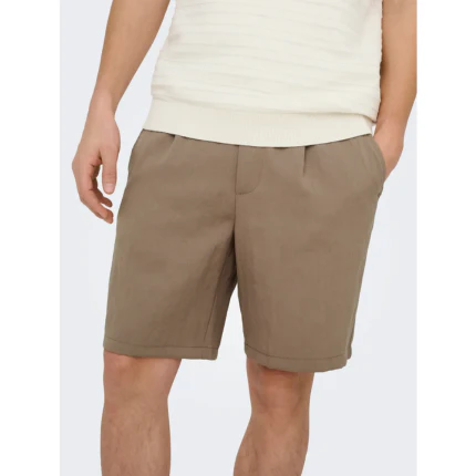 Bermuda con coulisse Only & Sons beige - Image 4