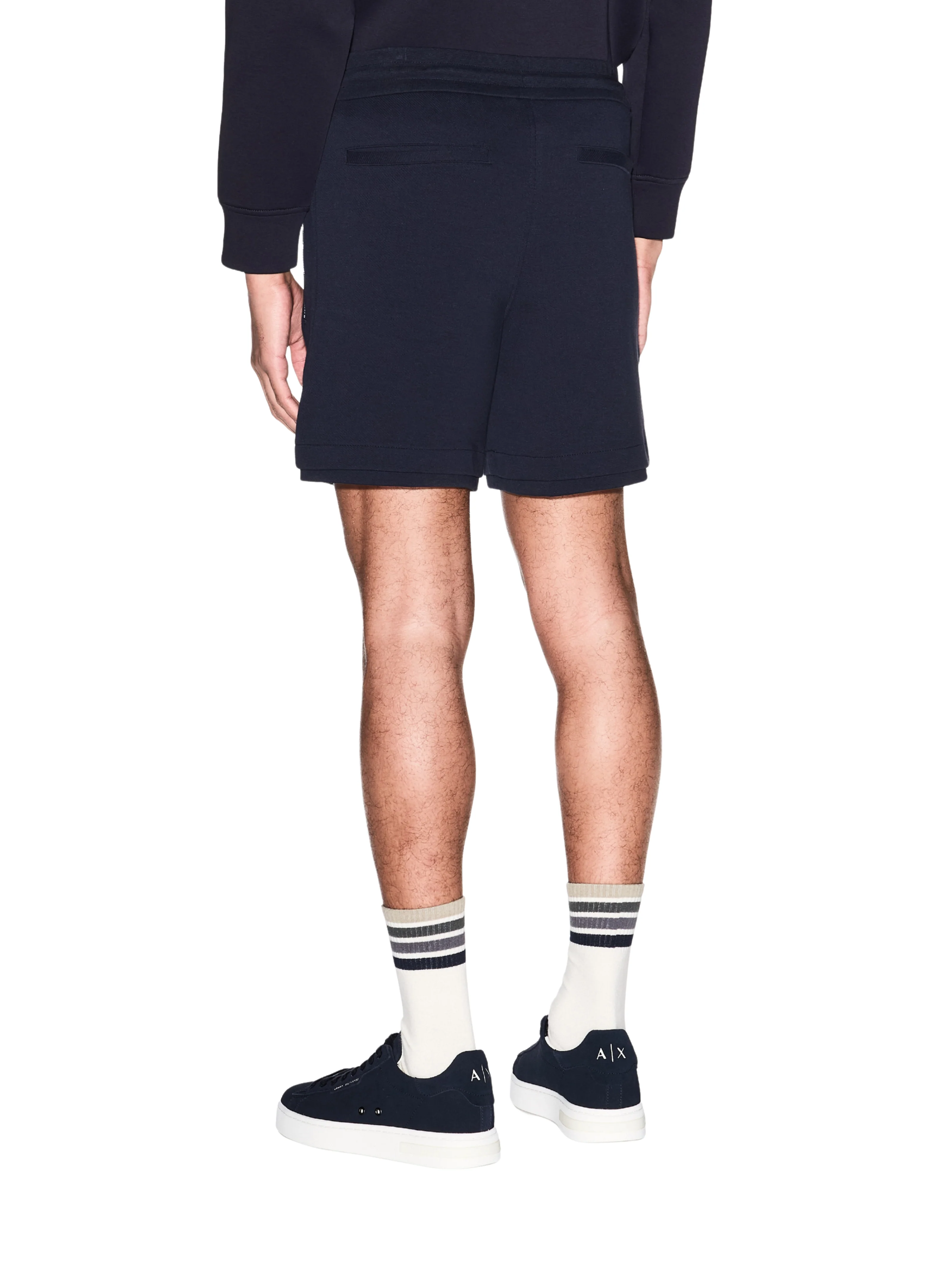 Bermuda in cotone Armani Exchange nero - Image 4