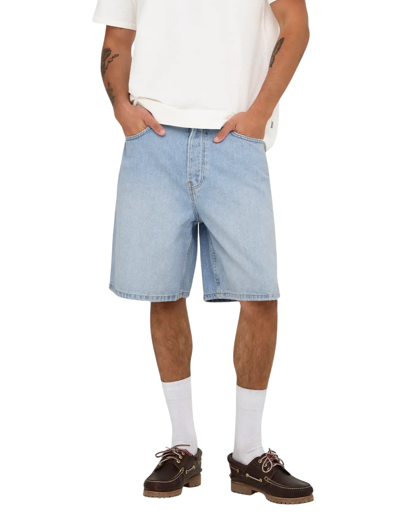 Bermuda in denim Only & Sons azzurro - Image 3