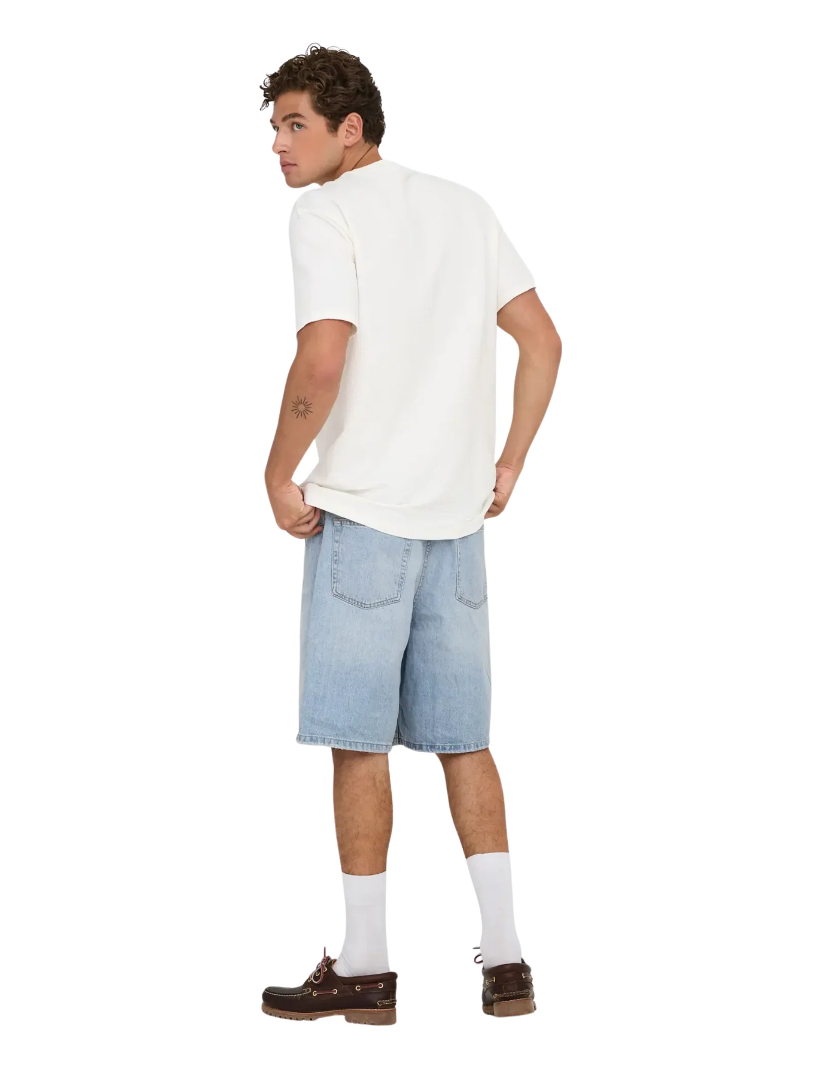 Bermuda in denim Only & Sons azzurro - Image 4