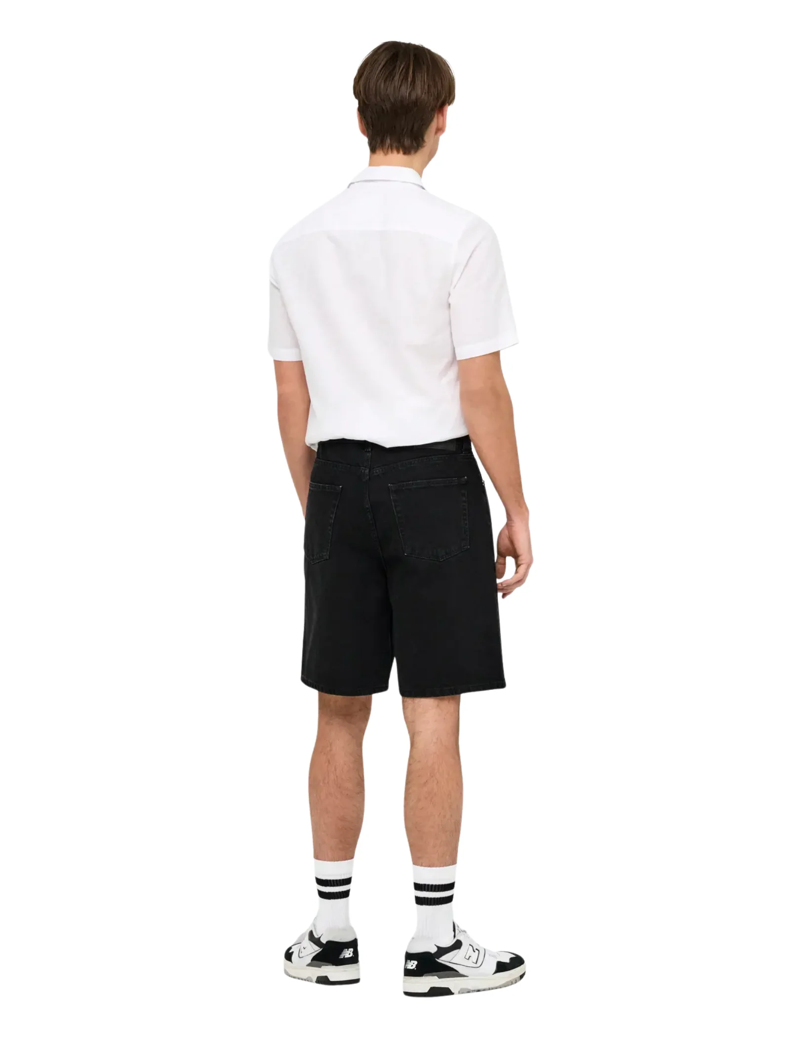 Bermuda in jeans Only & Sons nero - Image 4