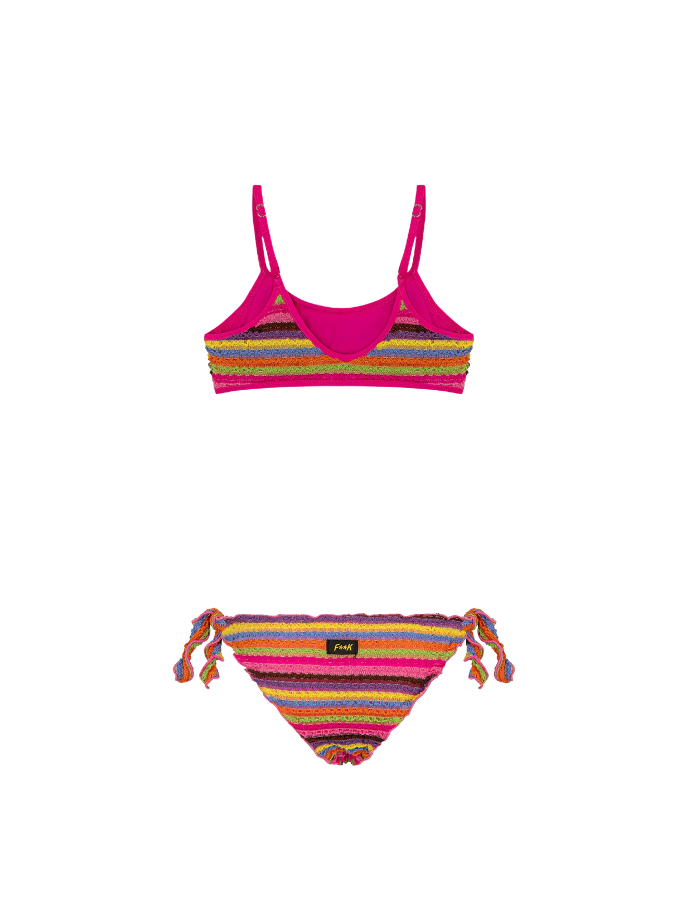Bikini a due pezzi crochet Fk multicolor - Image 2