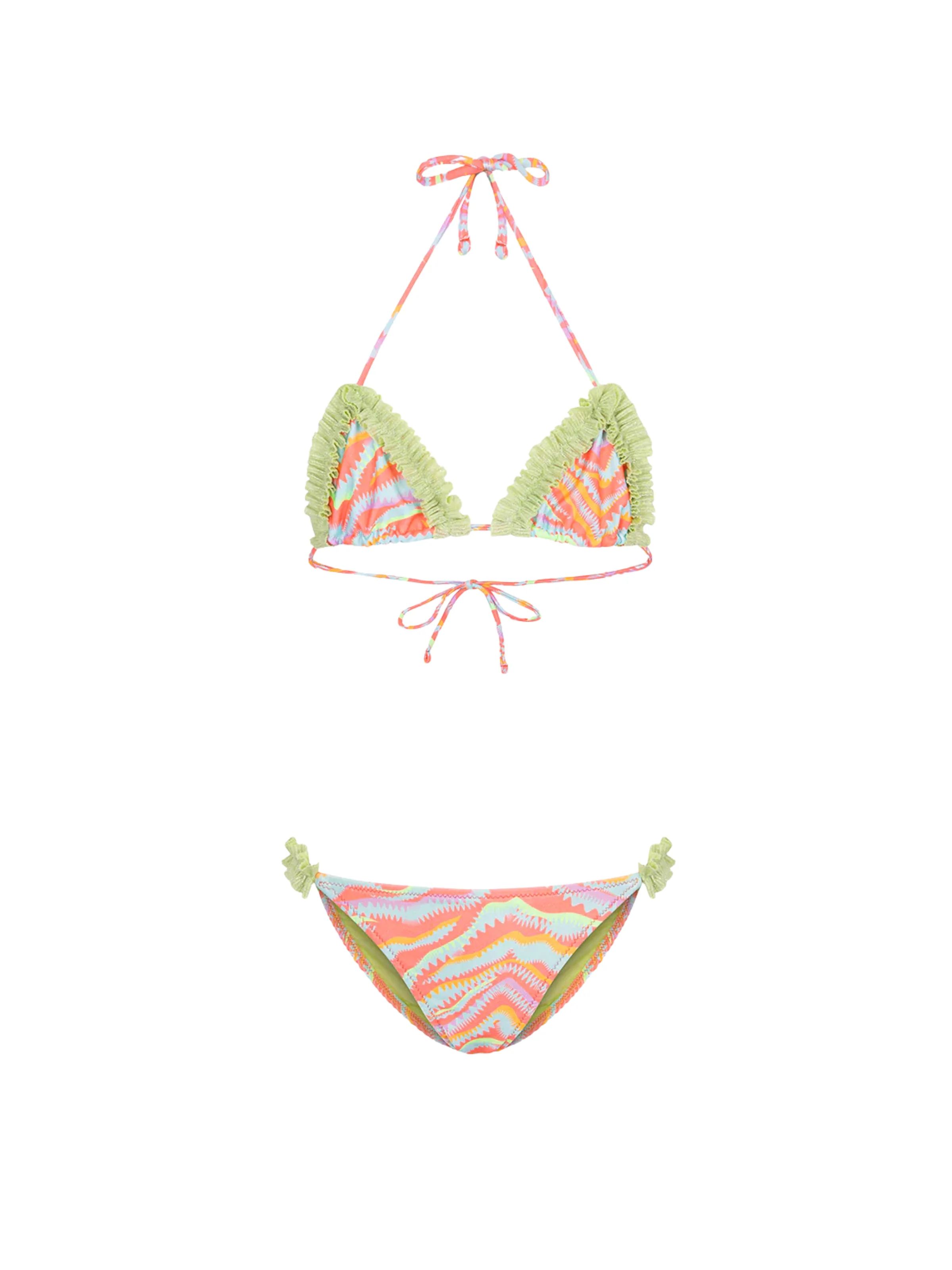 Bikini a due pezzi Fk arancione