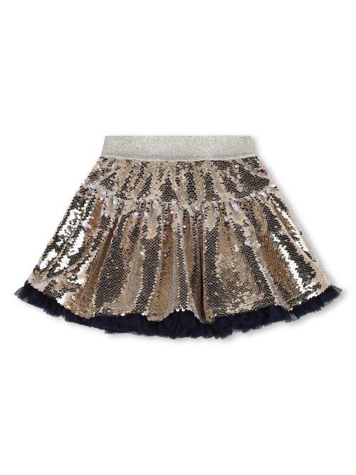 Gonna oro paillettes