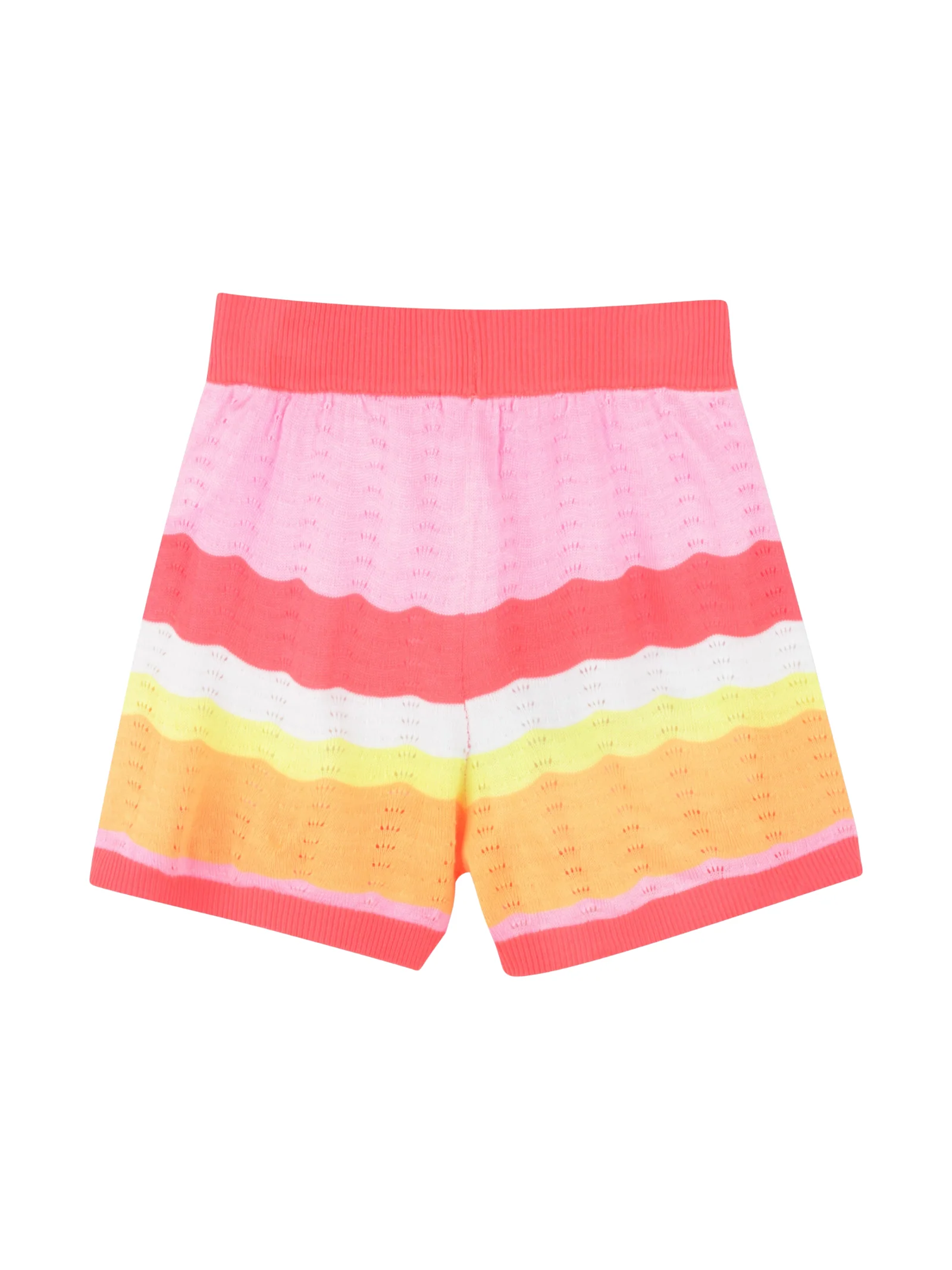 Shorts Billie Blush multicolor con motivo a righe ondulate - Image 2