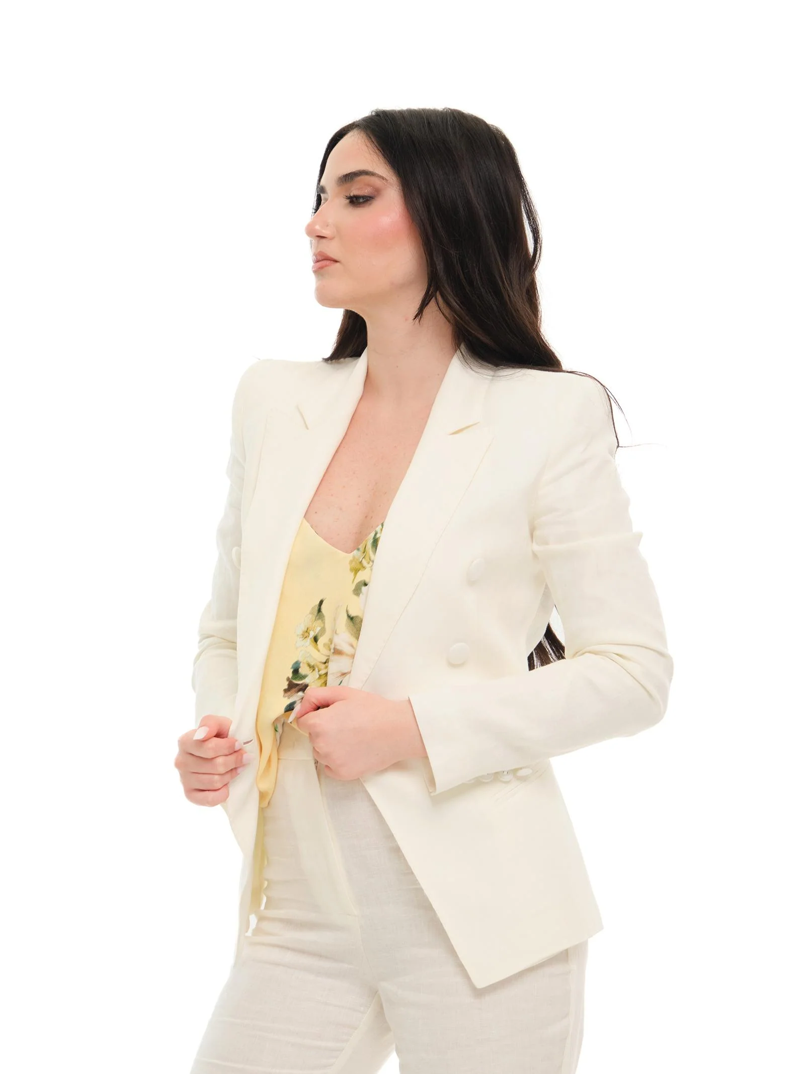 Blazer "linum" Silence Limited bianco latte - Image 2