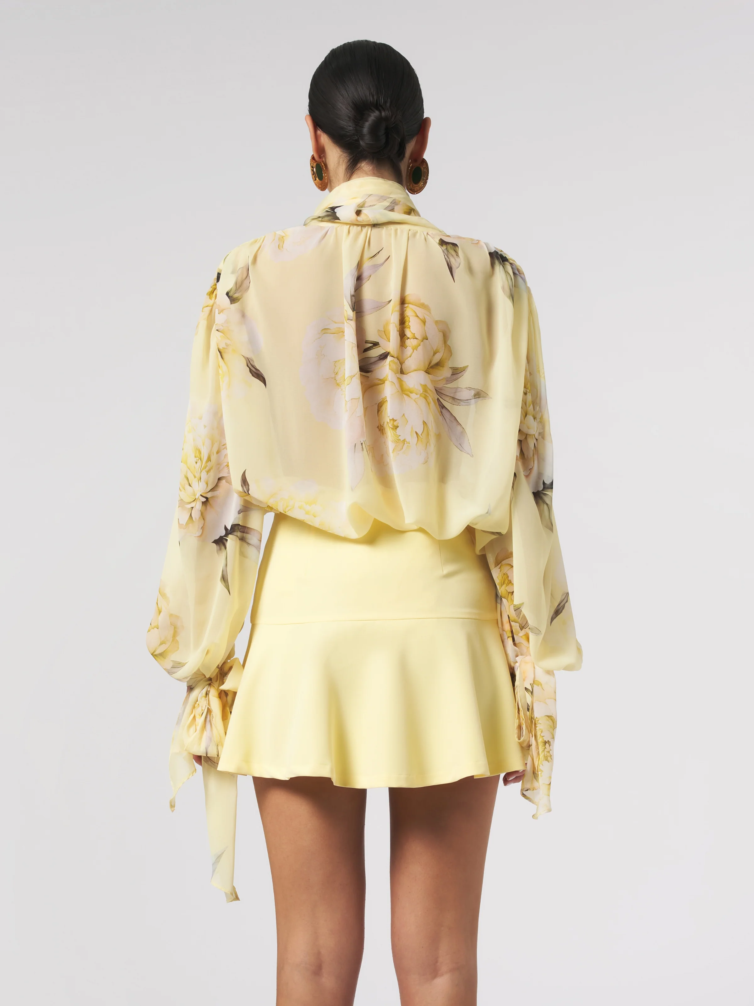 Blusa "Dahlia" Silence Limited gialla - Image 2