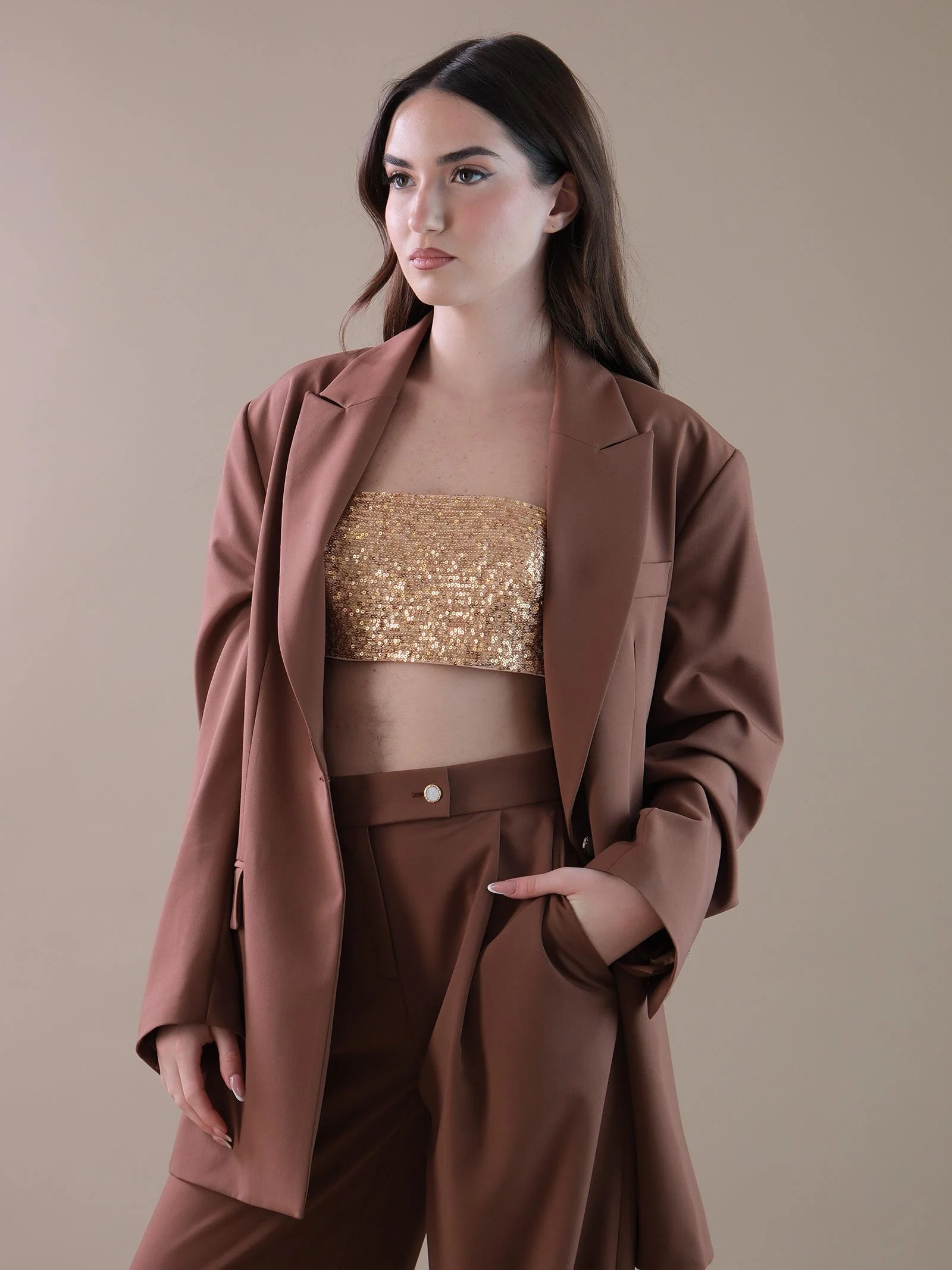 Blazer over cuoio - Image 2