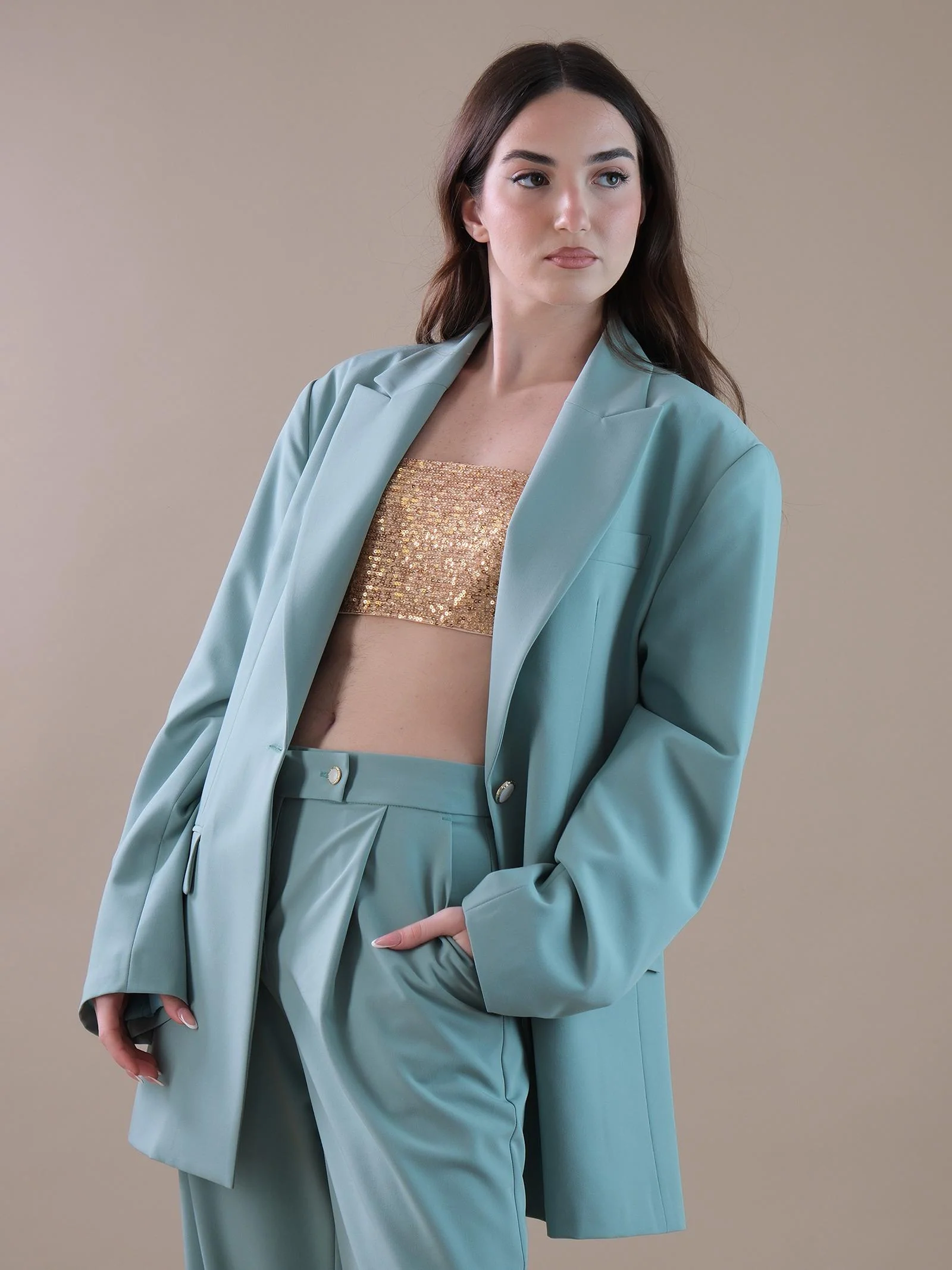 Blazer over verde salvia - Image 2
