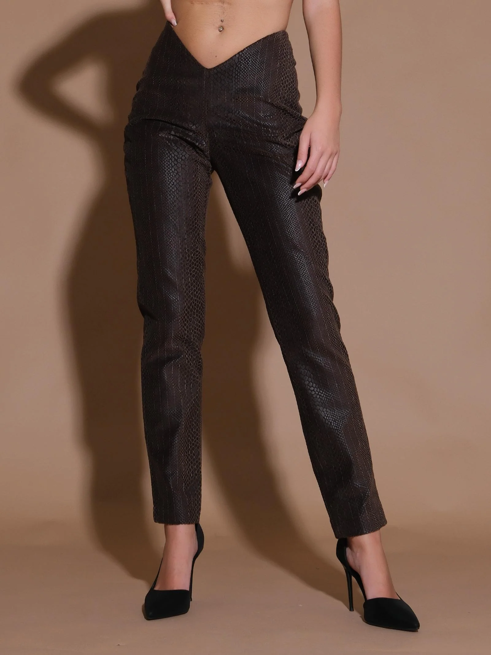 Pantaloni croccodile