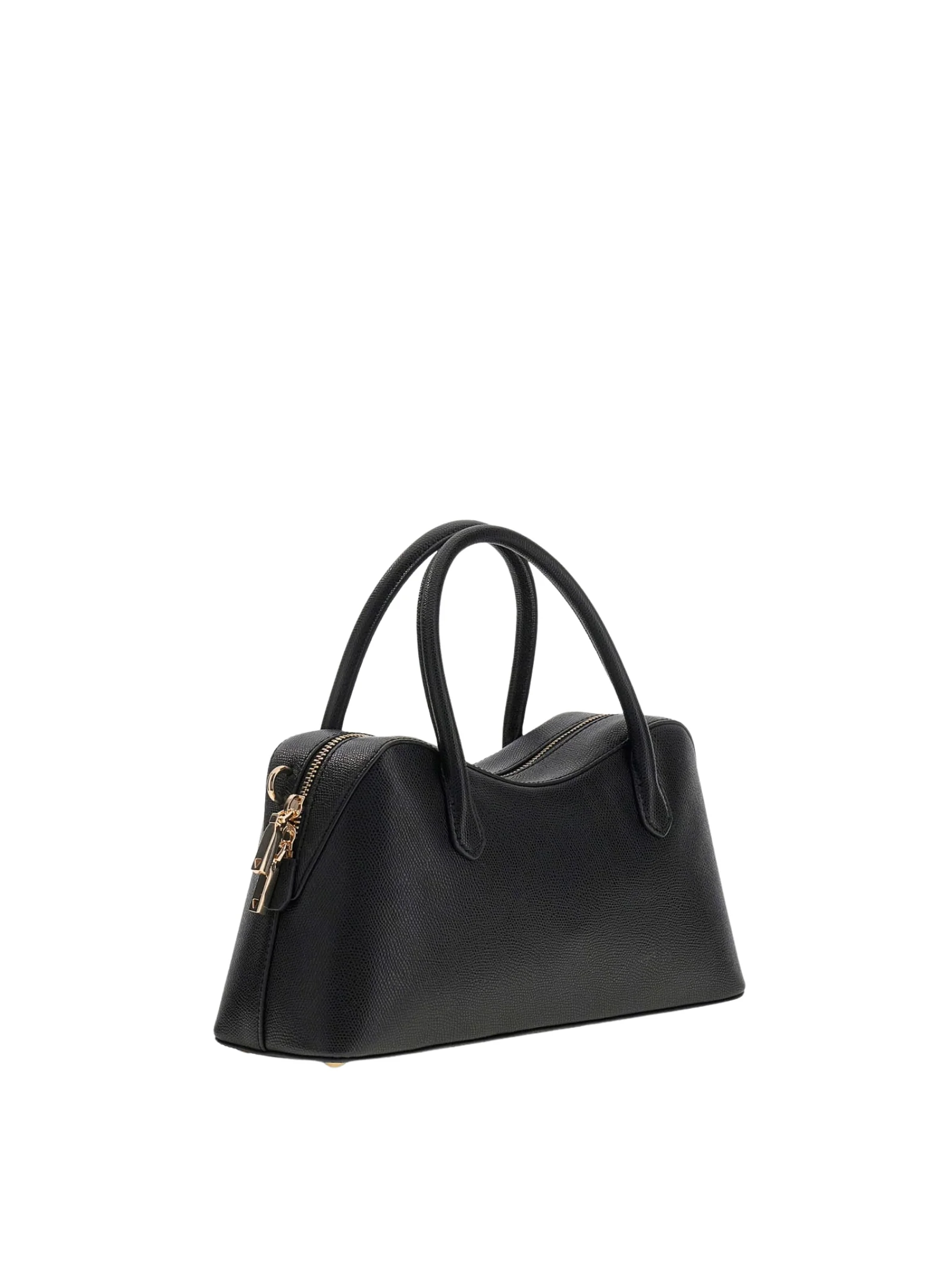 Borsa a mano Guess nera con catena e charm decorativi - Image 2