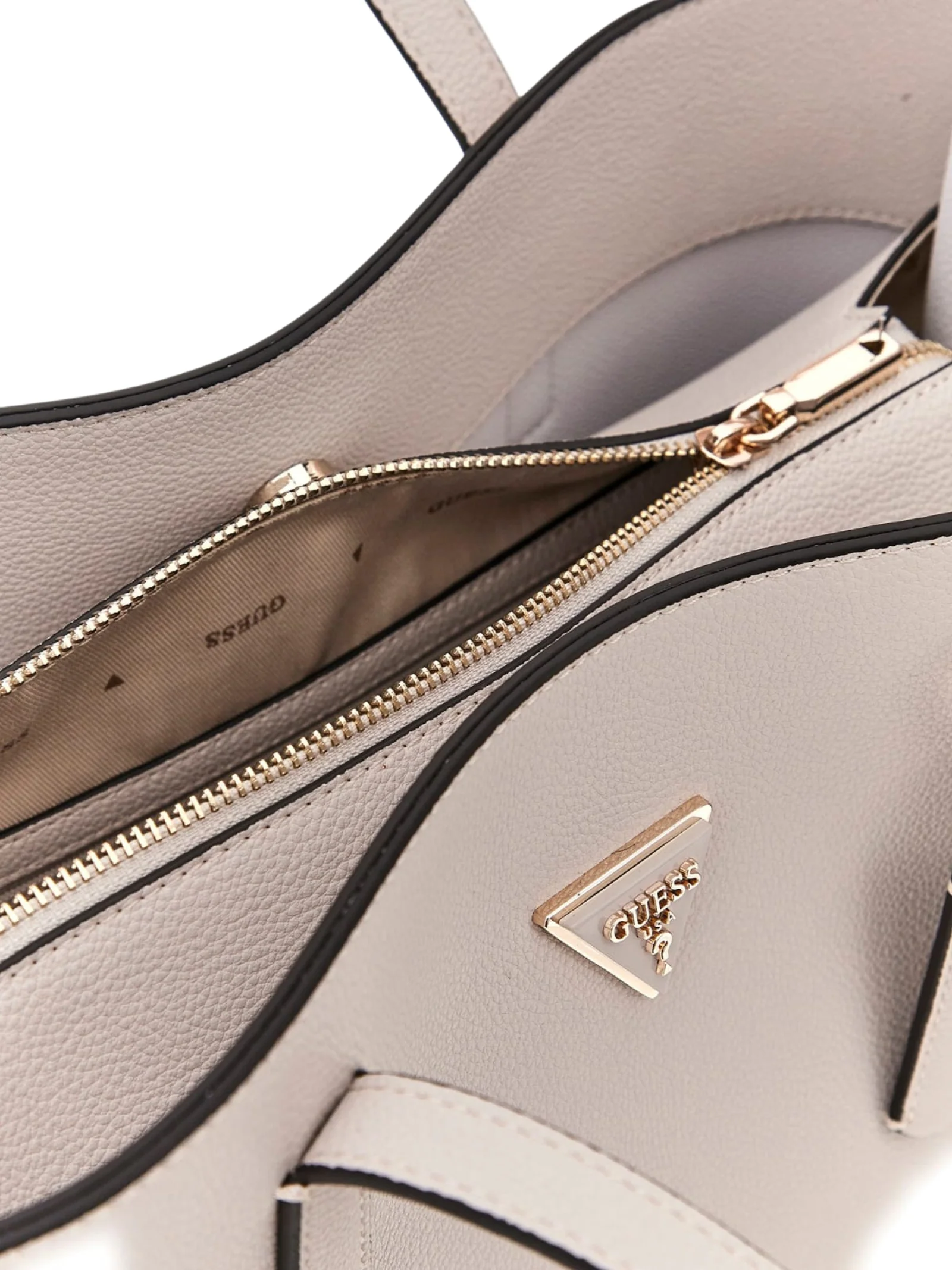Borsa a spalla Guess avorio con charm - Image 3
