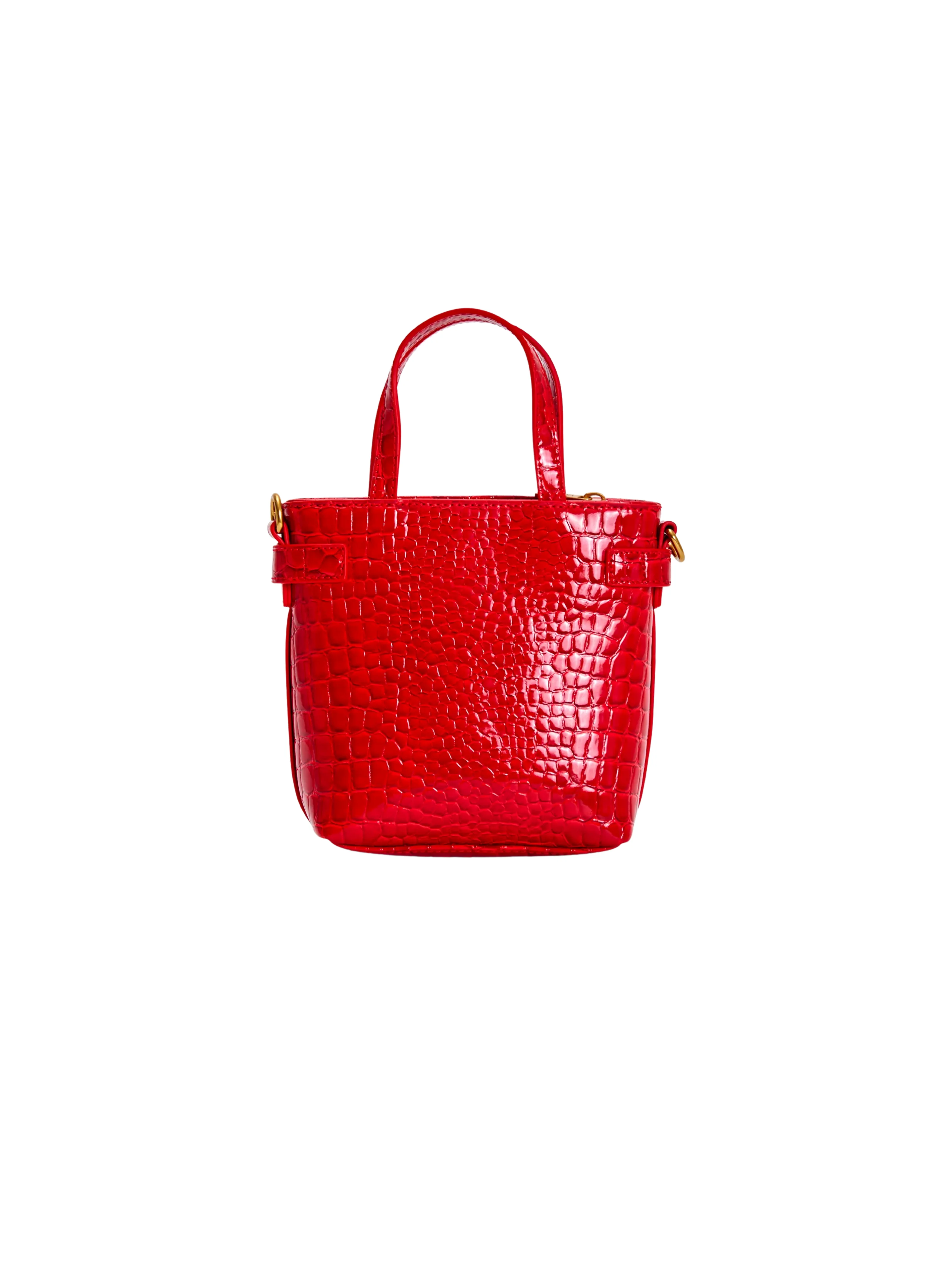 Borsa "Beltie Bucket" Vicolo rosso amarena - Image 3