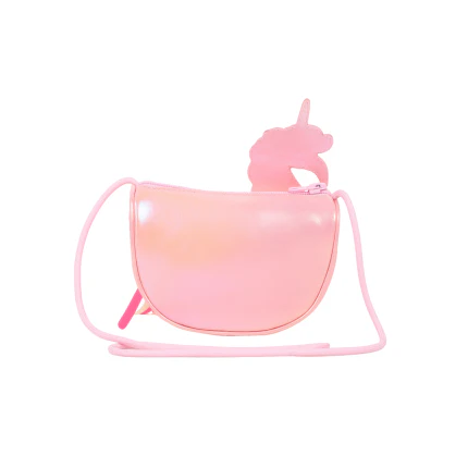 Borsa Billie Blush rosa a forma di fenicottero/unicorno - Image 3