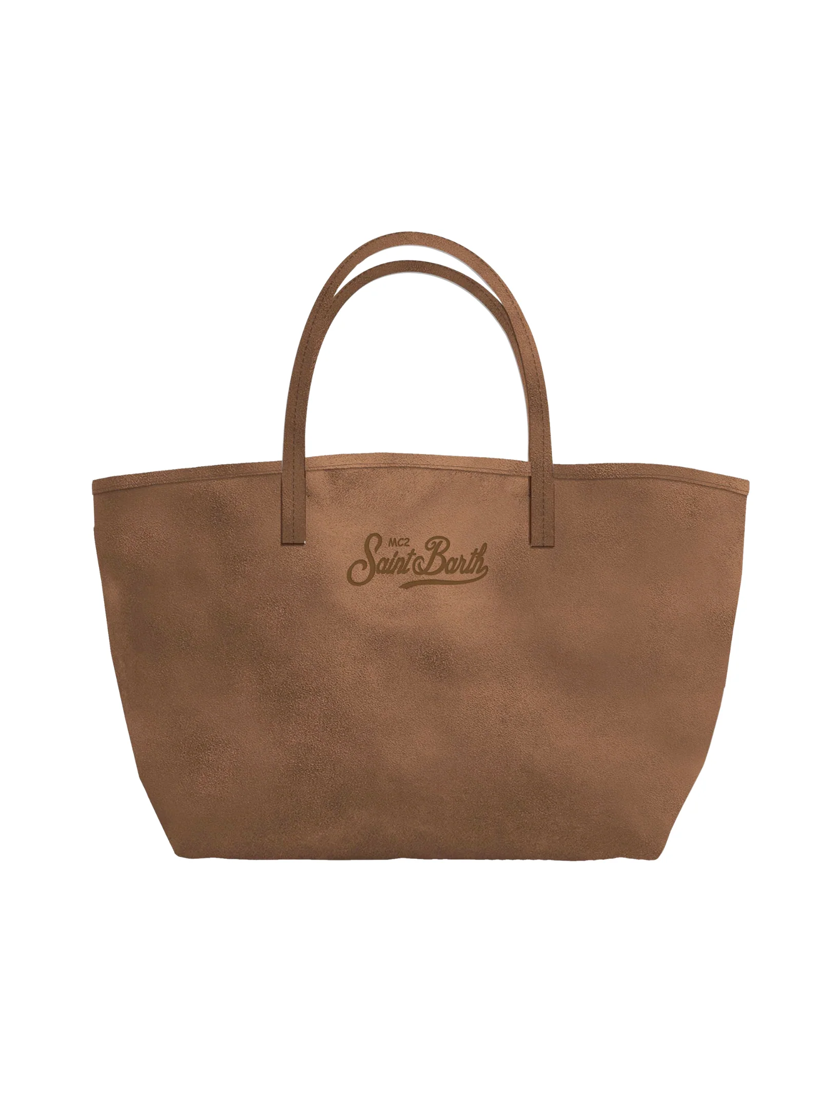 Borsa "City b. Suede 11" Saint Barth marrone