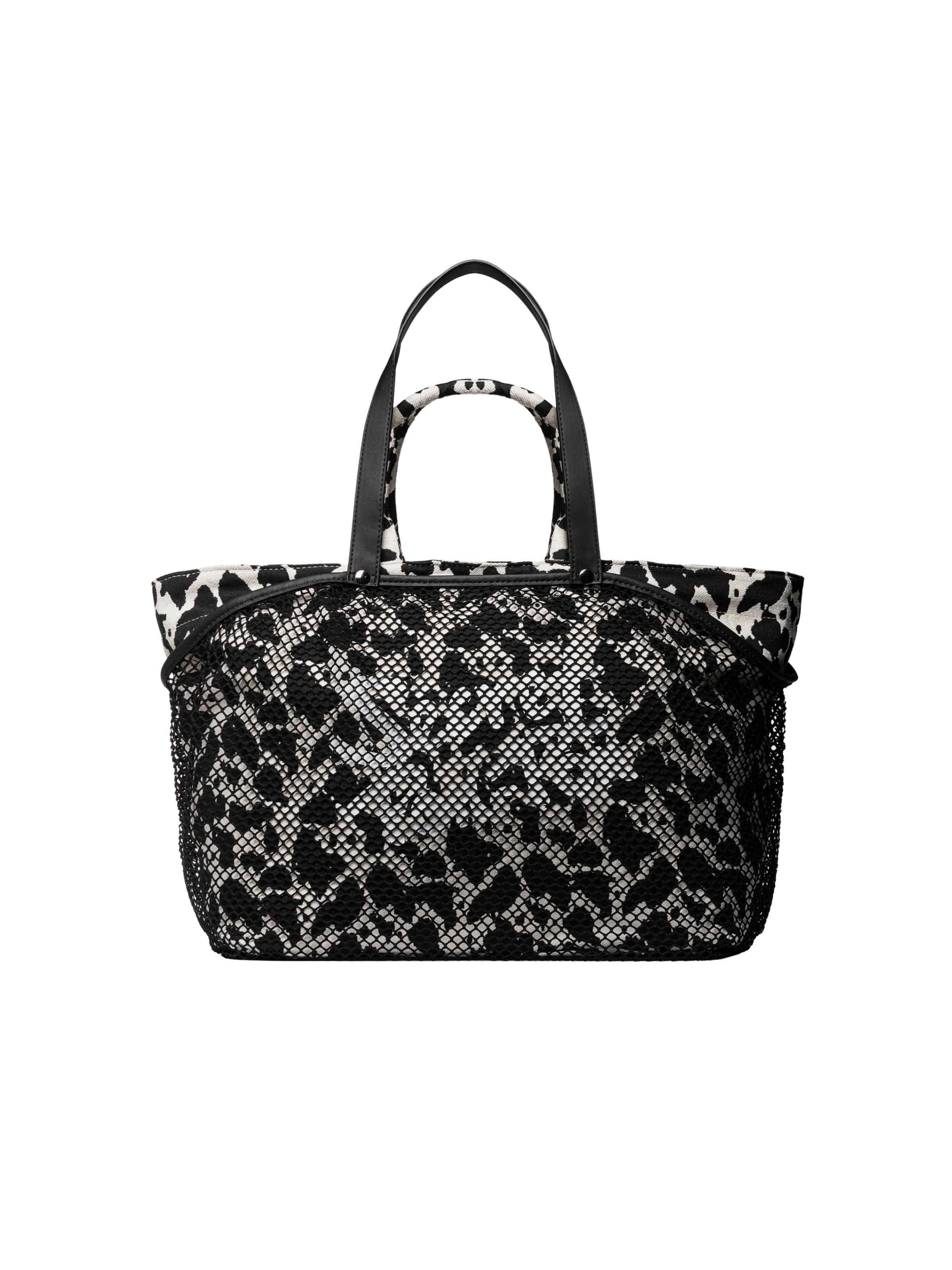 Borsa "City Tote L" Secret Pon Pon muccata