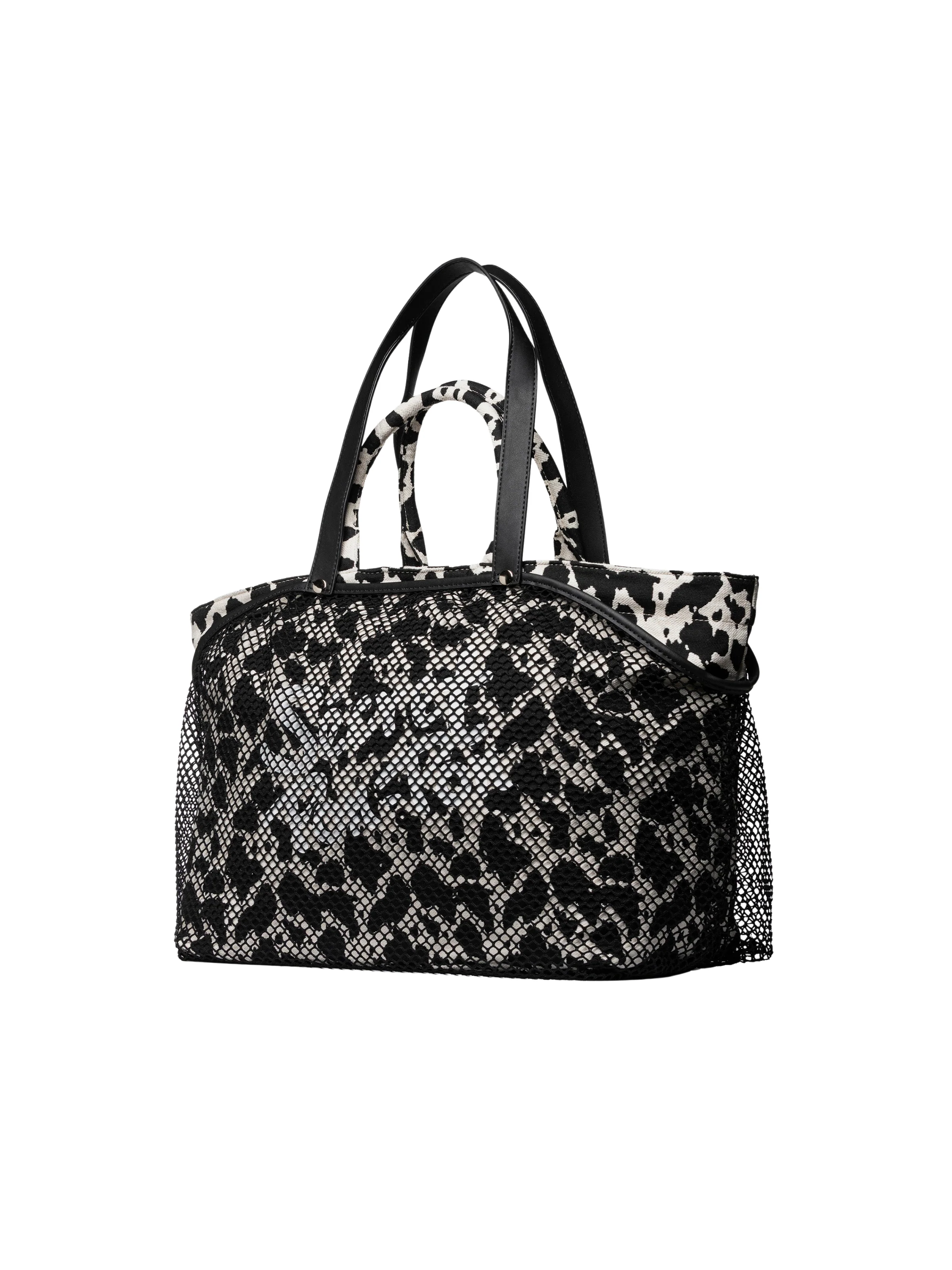 Borsa "City Tote L" Secret Pon Pon muccata - Image 3